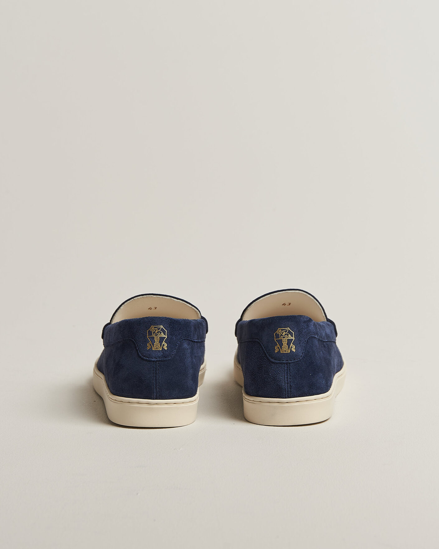 Uomini | Brunello Cucinelli Penny Loafers Midnight Blue | Brunello Cucinelli | Penny Loafers Midnight Blue