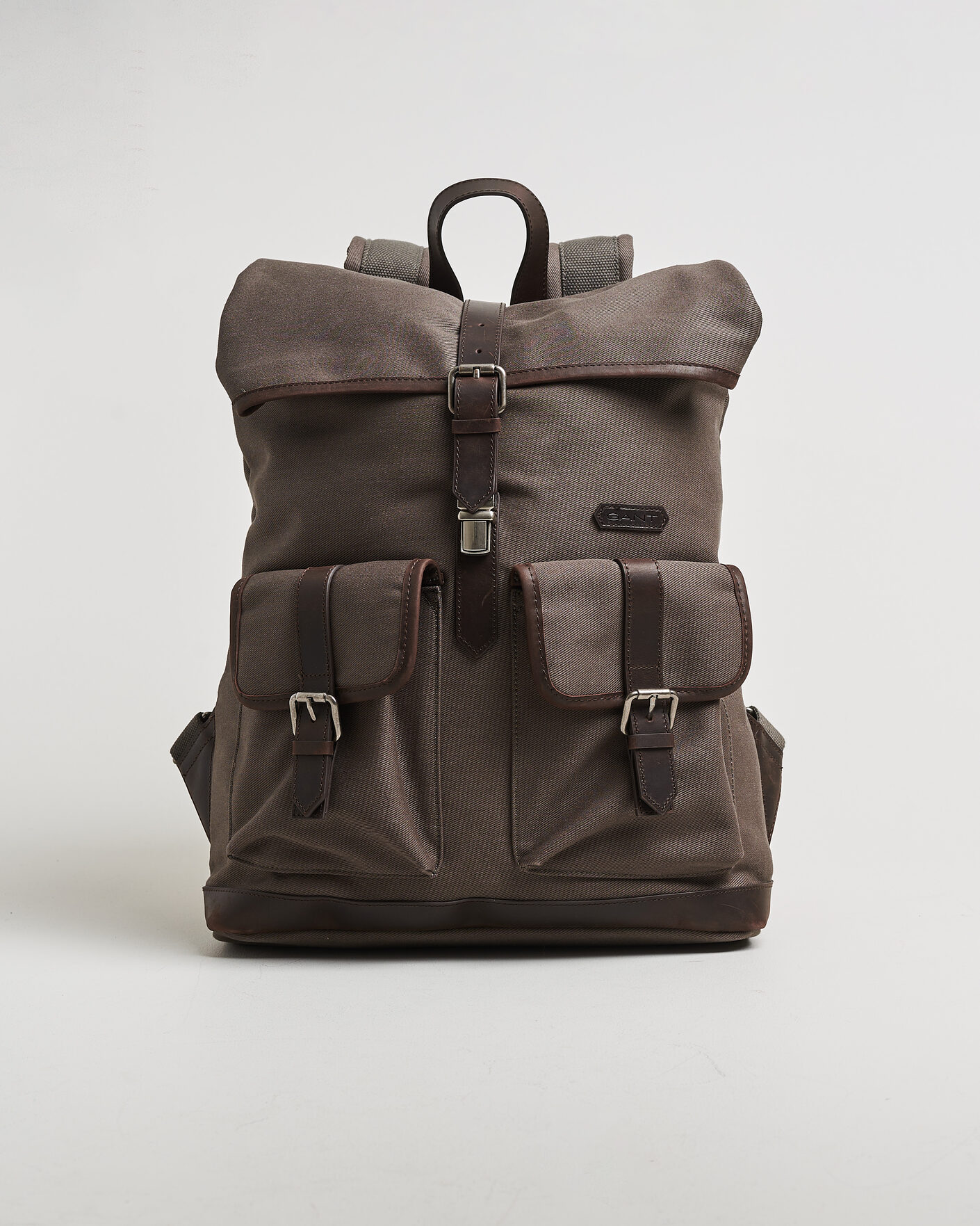 Uomini | Borse | Gant | Modern Premium Canvas Backpack Faded Taupe