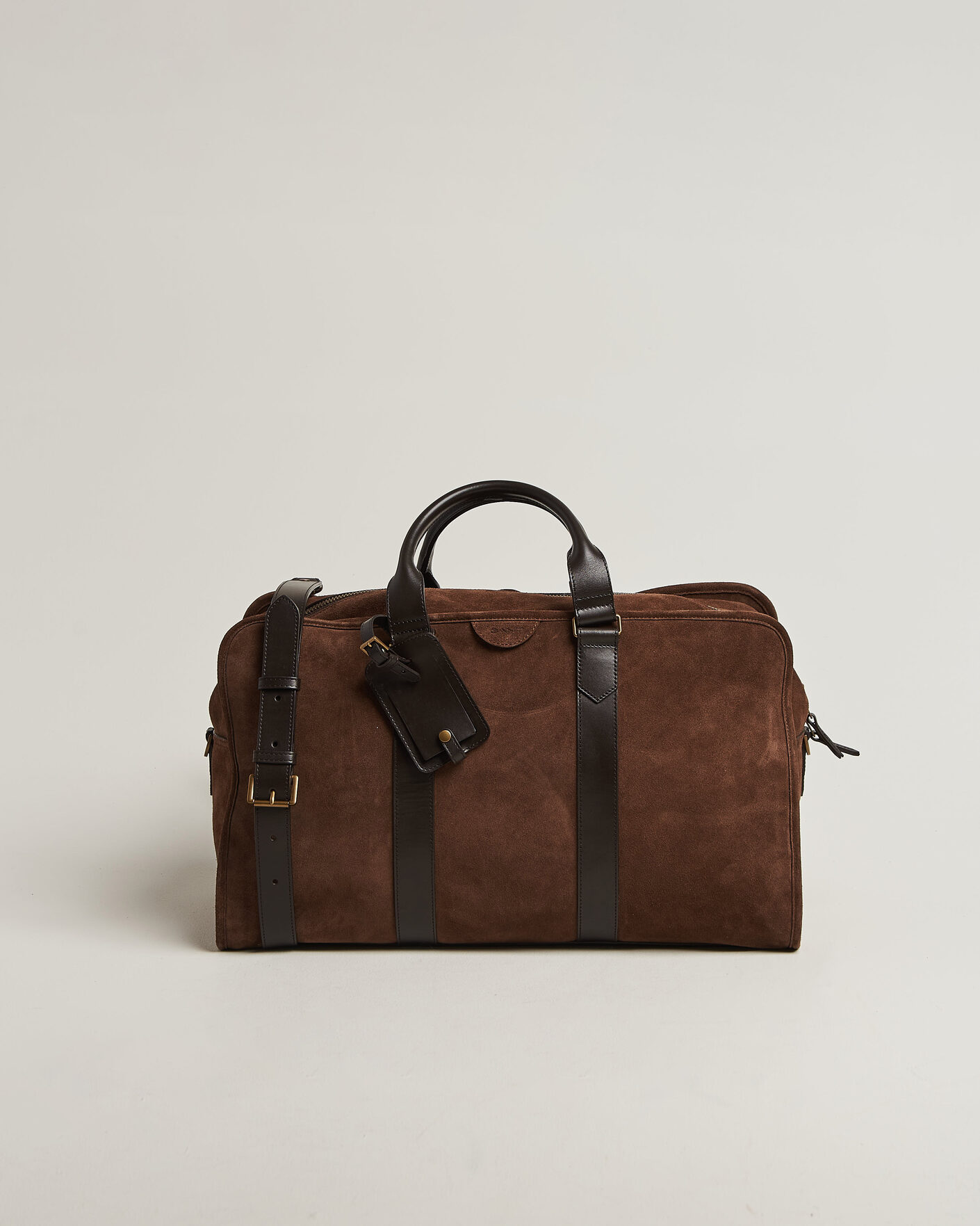 Uomini | Borse | Gant | Suede Duffle Bag Soil Brown