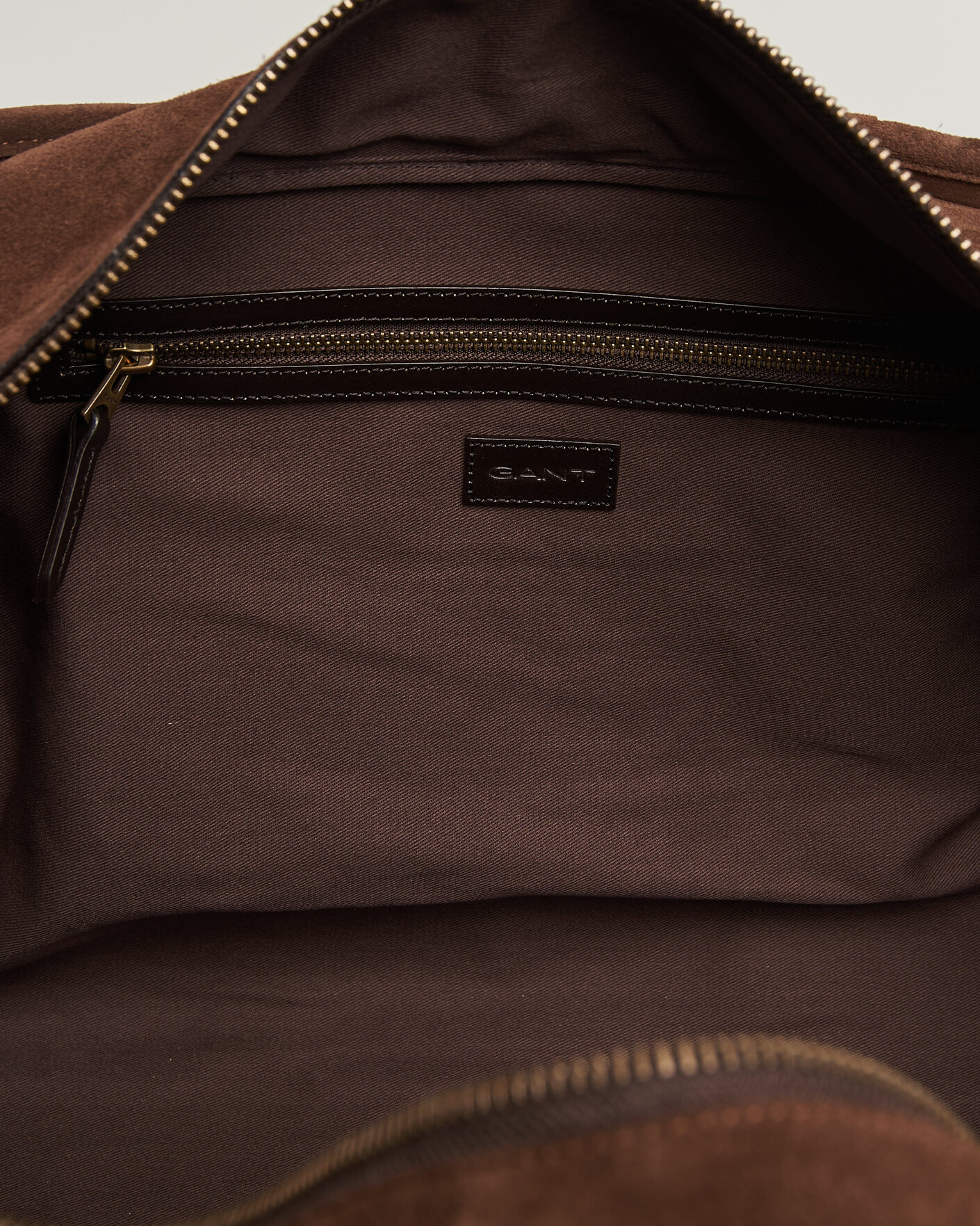Uomini | Borse | Gant | Suede Duffle Bag Soil Brown