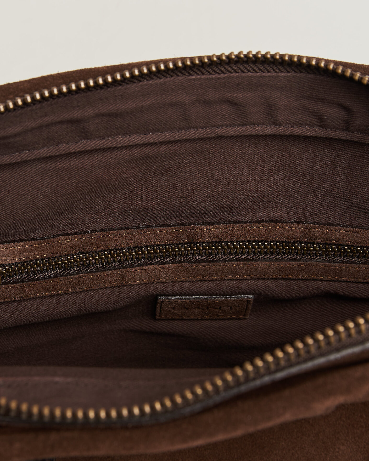 Uomini | Borse | Gant | Suede Commuter Bag Soil Brown