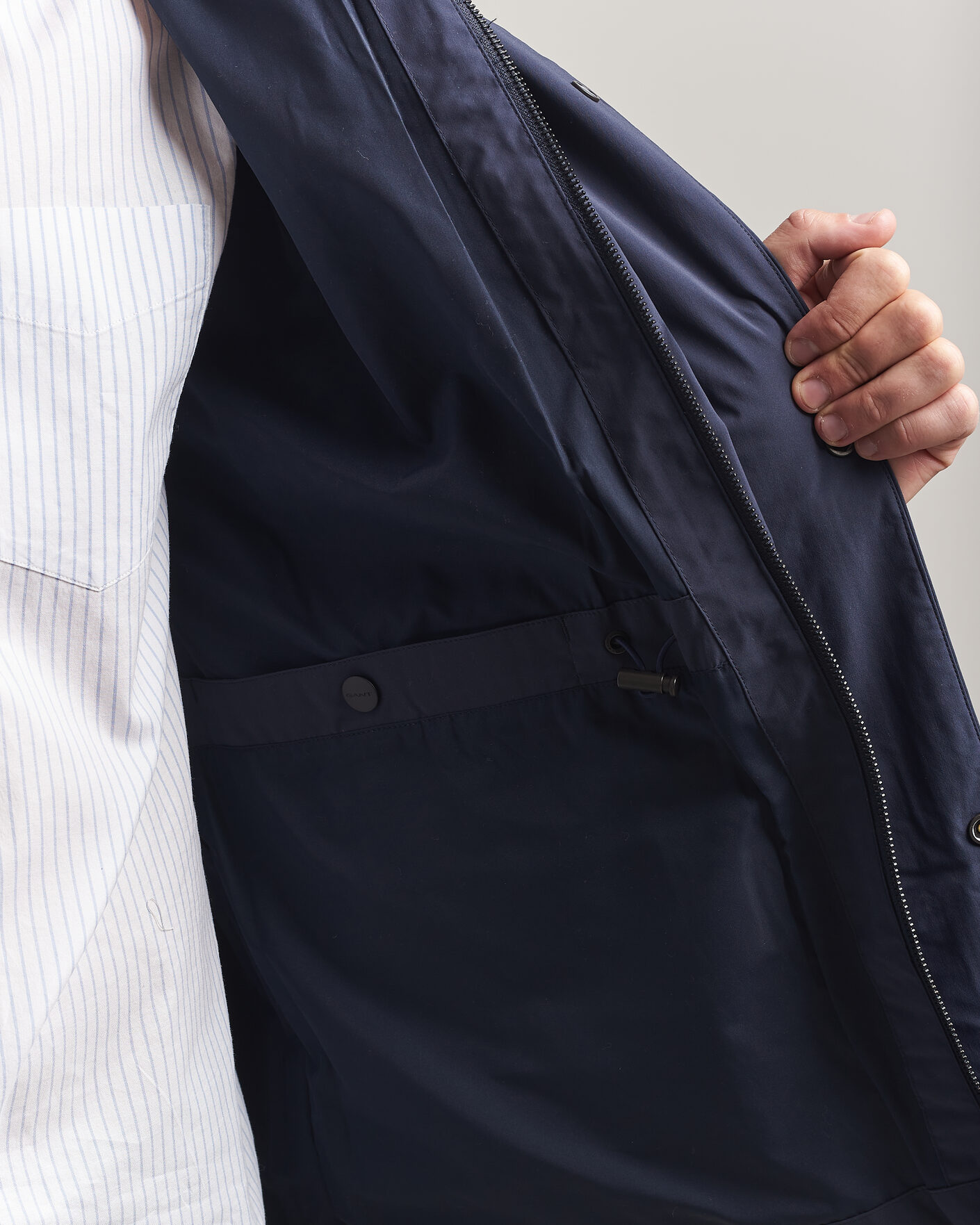 Uomini | Giacche | Gant | Lightweight 4-Pocket Field Jacket Evening Blue