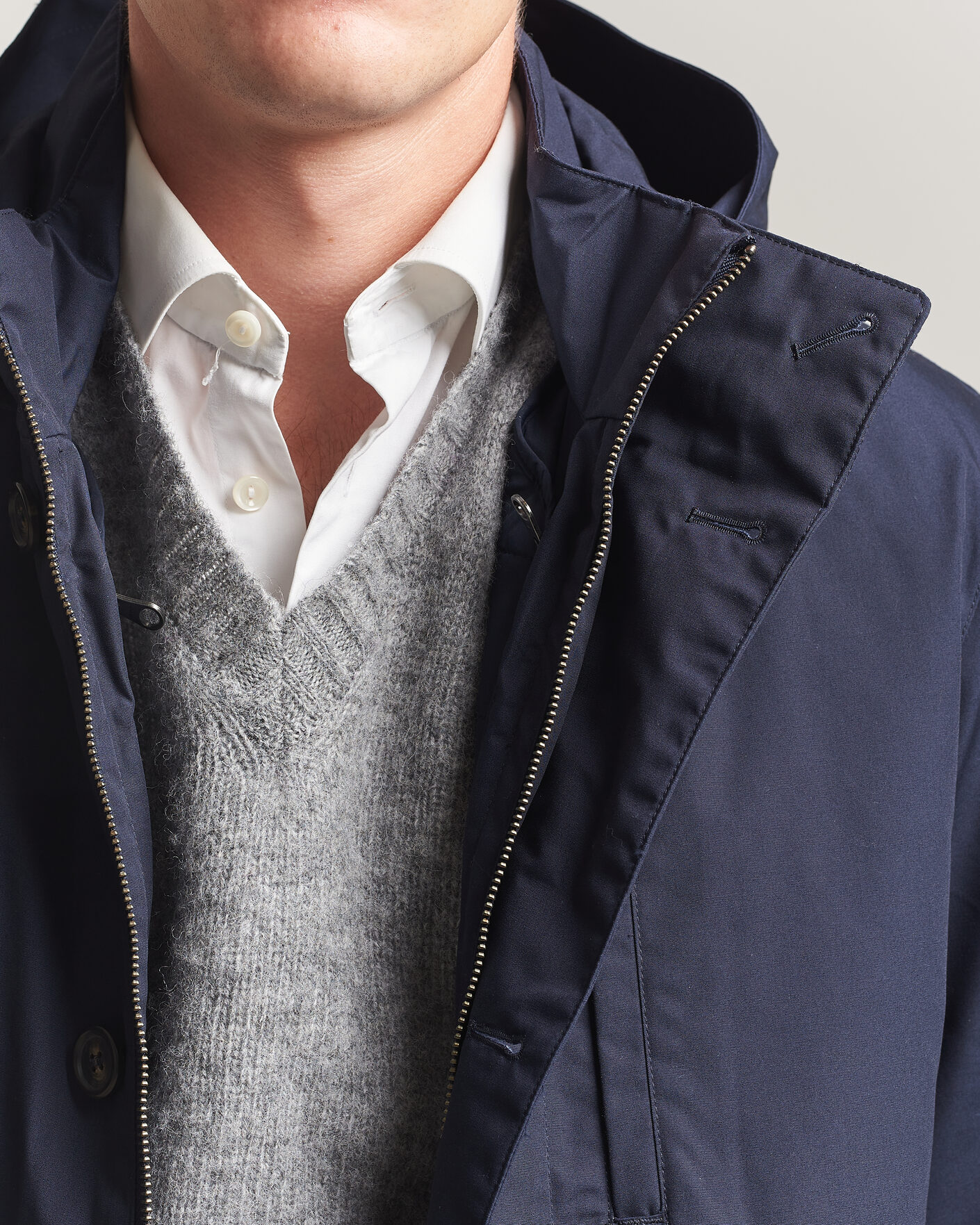 Uomini | Giacche | Gant | Double Jacket Evening Blue