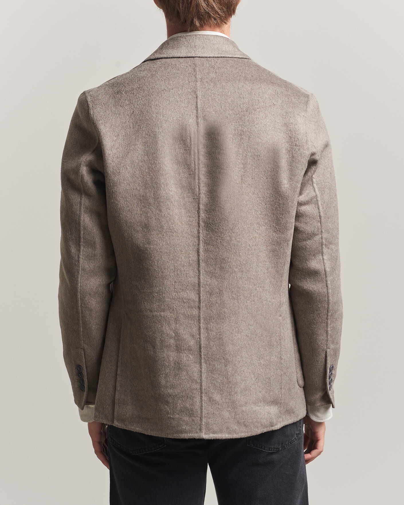 Uomini | Blazers | Gant | Handstitched Unlined Blazer Mist Taupe