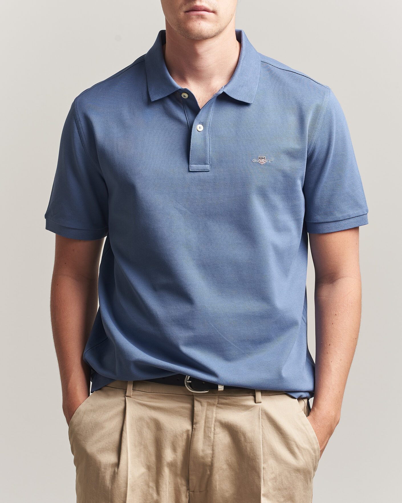 Uomini | Polo | Gant | The Original Polo Blue Horizon