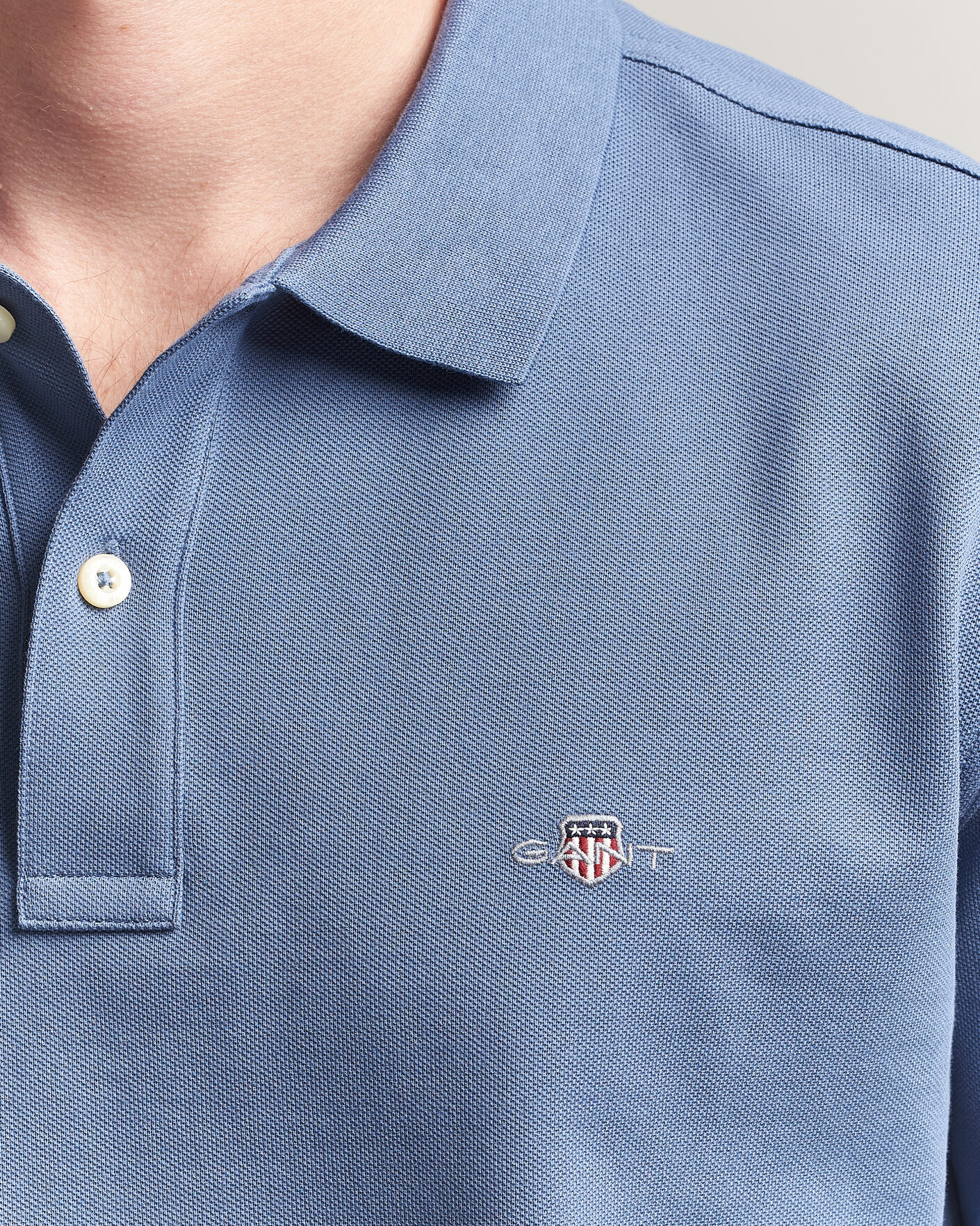 Uomini | Polo | Gant | The Original Polo Blue Horizon