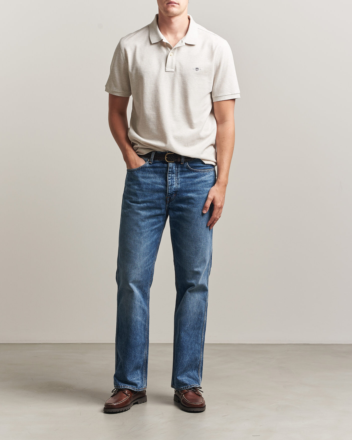 Uomini | Polo | Gant | The Original Polo Glacier Melange