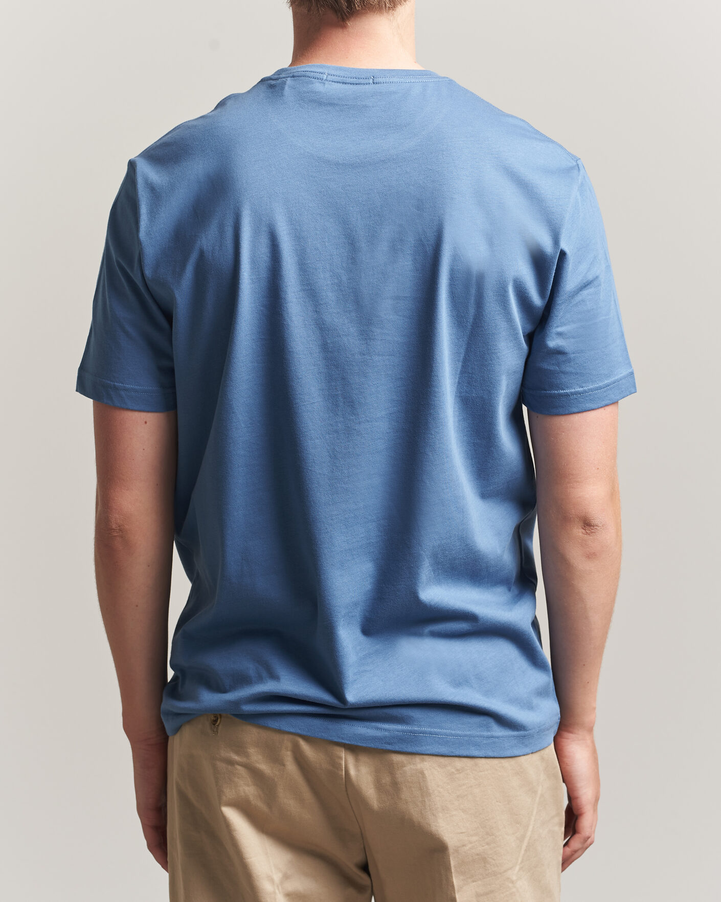 Uomini | T-shirt | Gant | The Original T-Shirt Blue Horizon