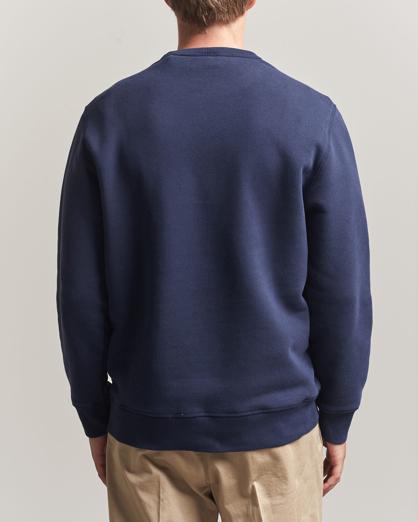 Uomini | Maglieria | Gant | YALE Crew Neck Sweatshirt Marine