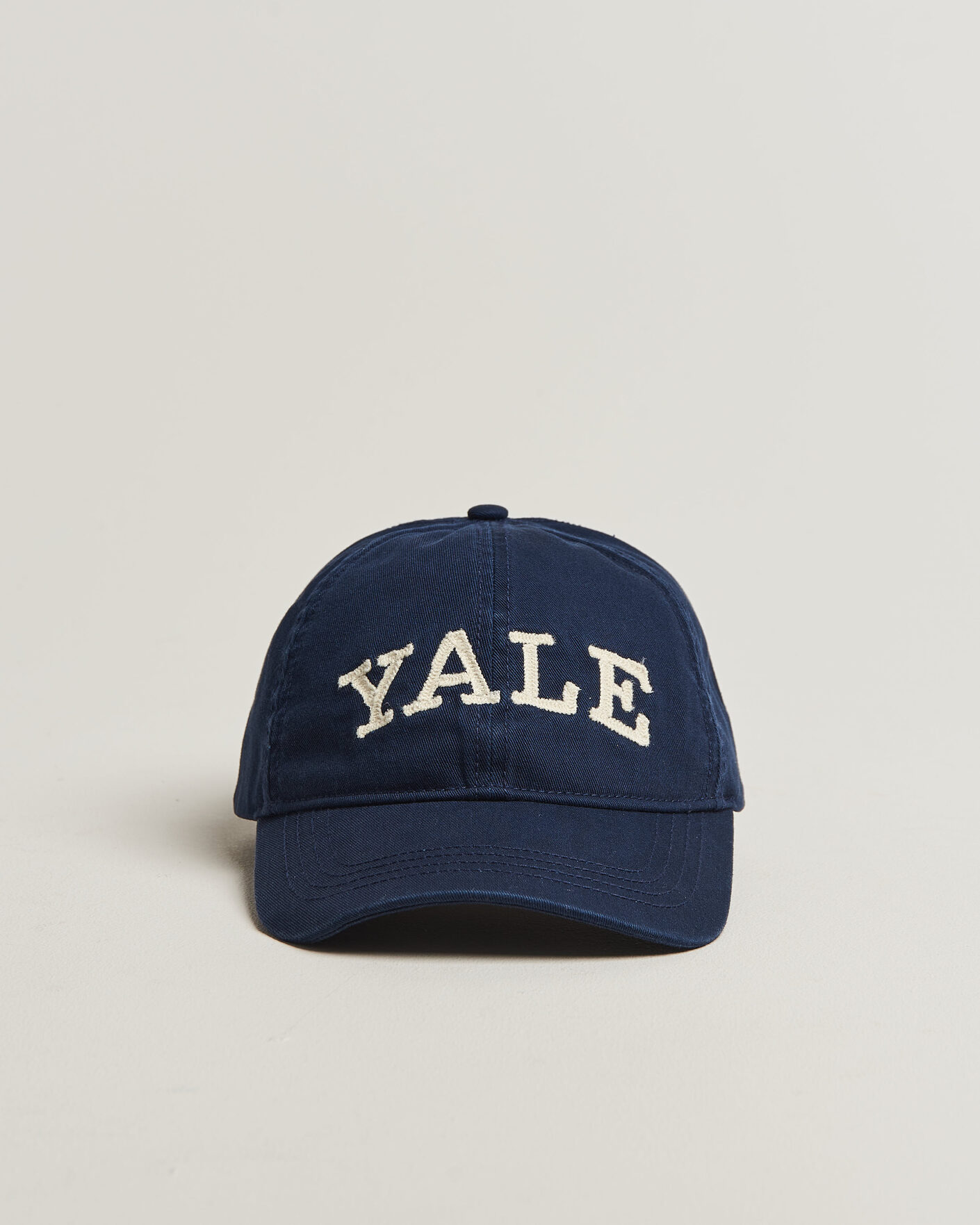 Uomini | Cappelli & Berretti | Gant | YALE Heavy Washed Cotton Twill Cap Marine
