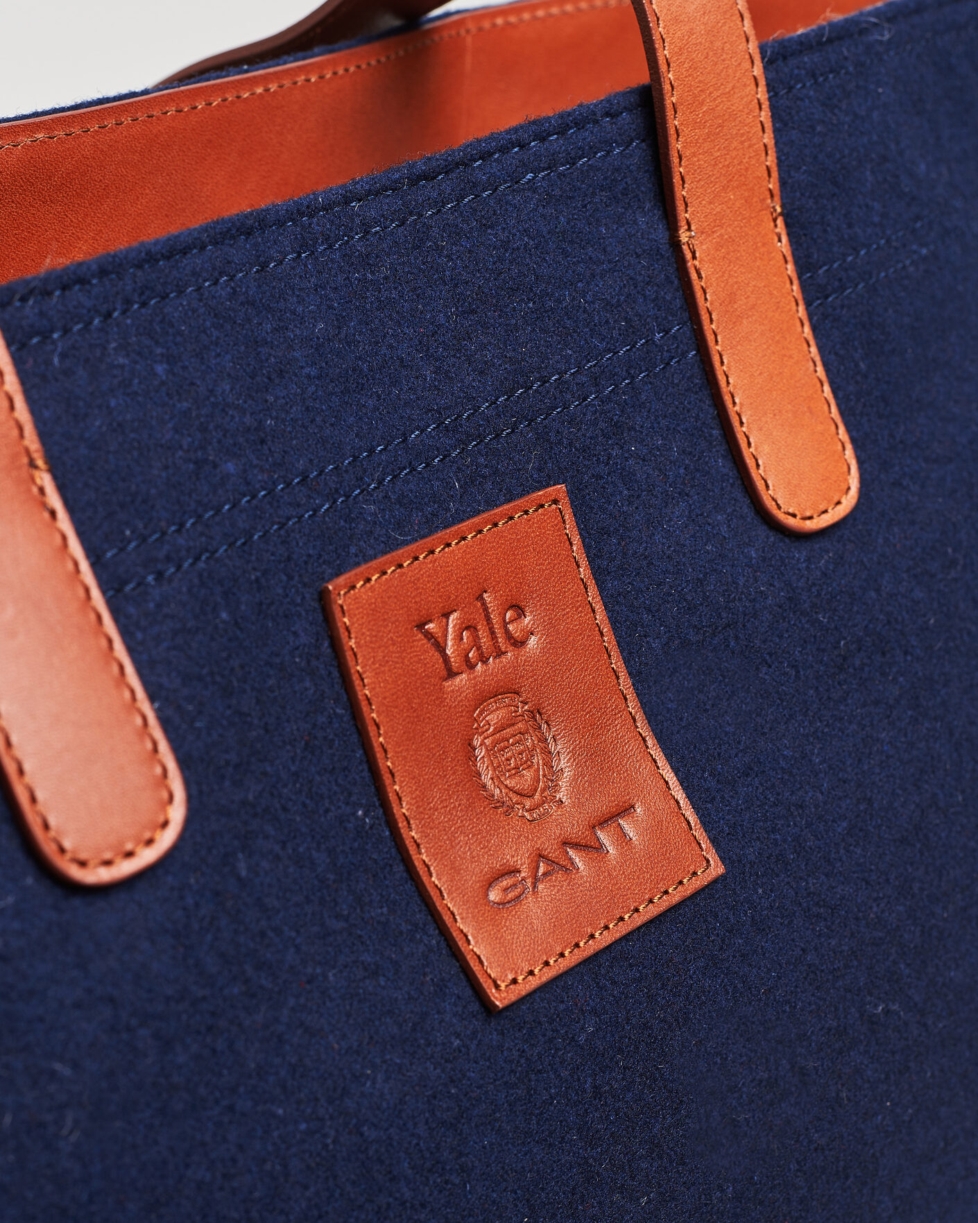 Uomini | Borse | Gant | YALE Melton Tote Bag Marine