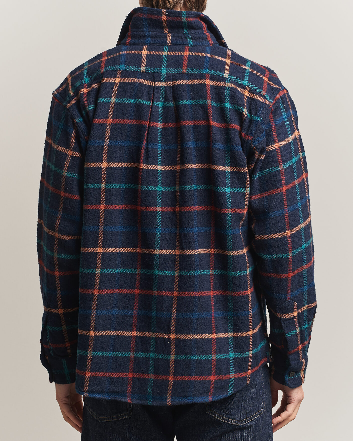Uomini | Camicie | Pendleton | Big Pocket Shirt Dark Blue Check