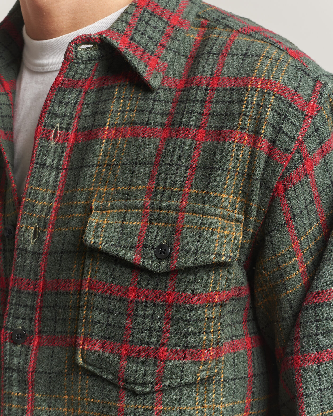 Uomini | Camicie | Pendleton | Big Pocket Shirt Green