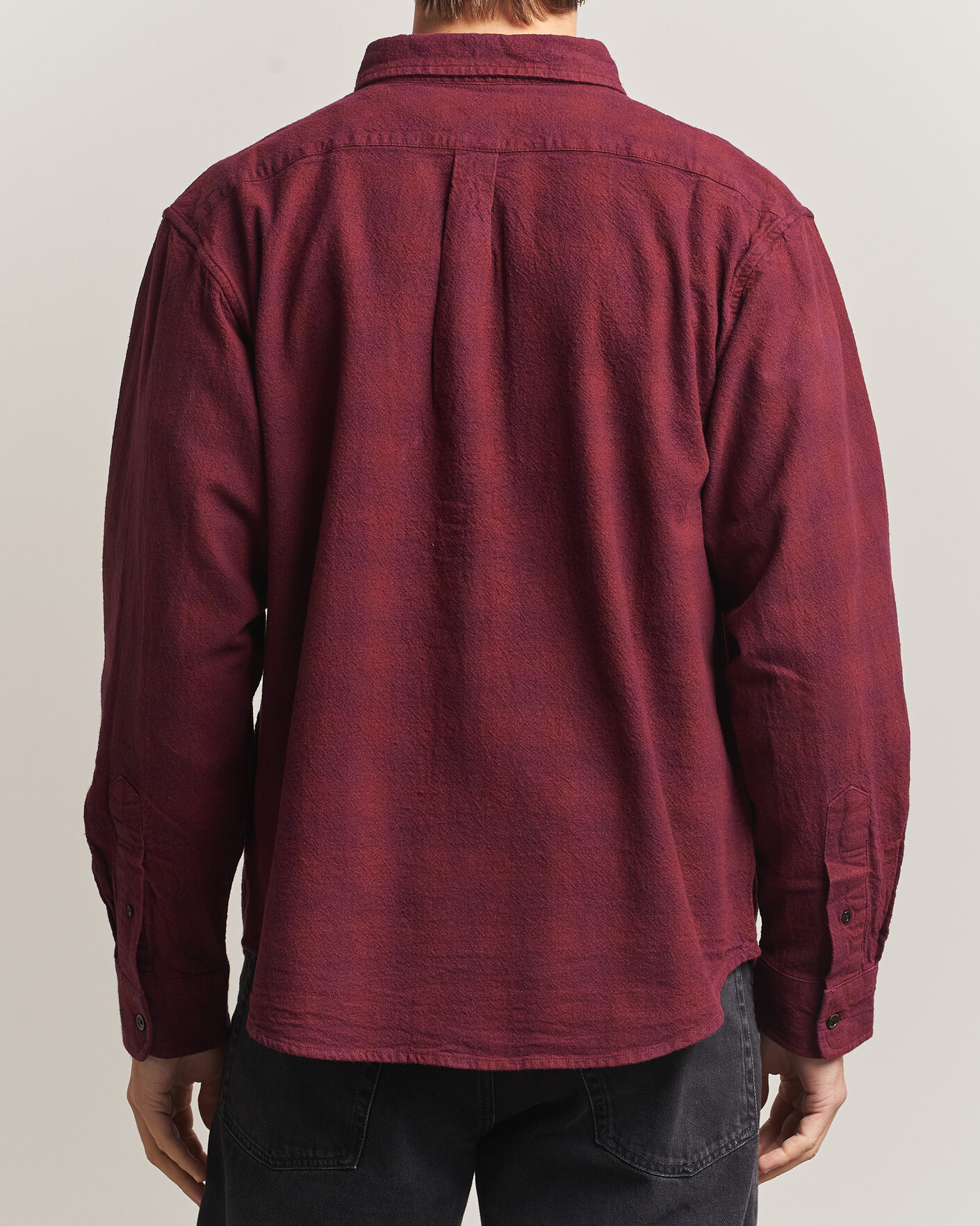 Uomini | Camicie | Pendleton | Flannel Button Down Shirt Maroon Plaid