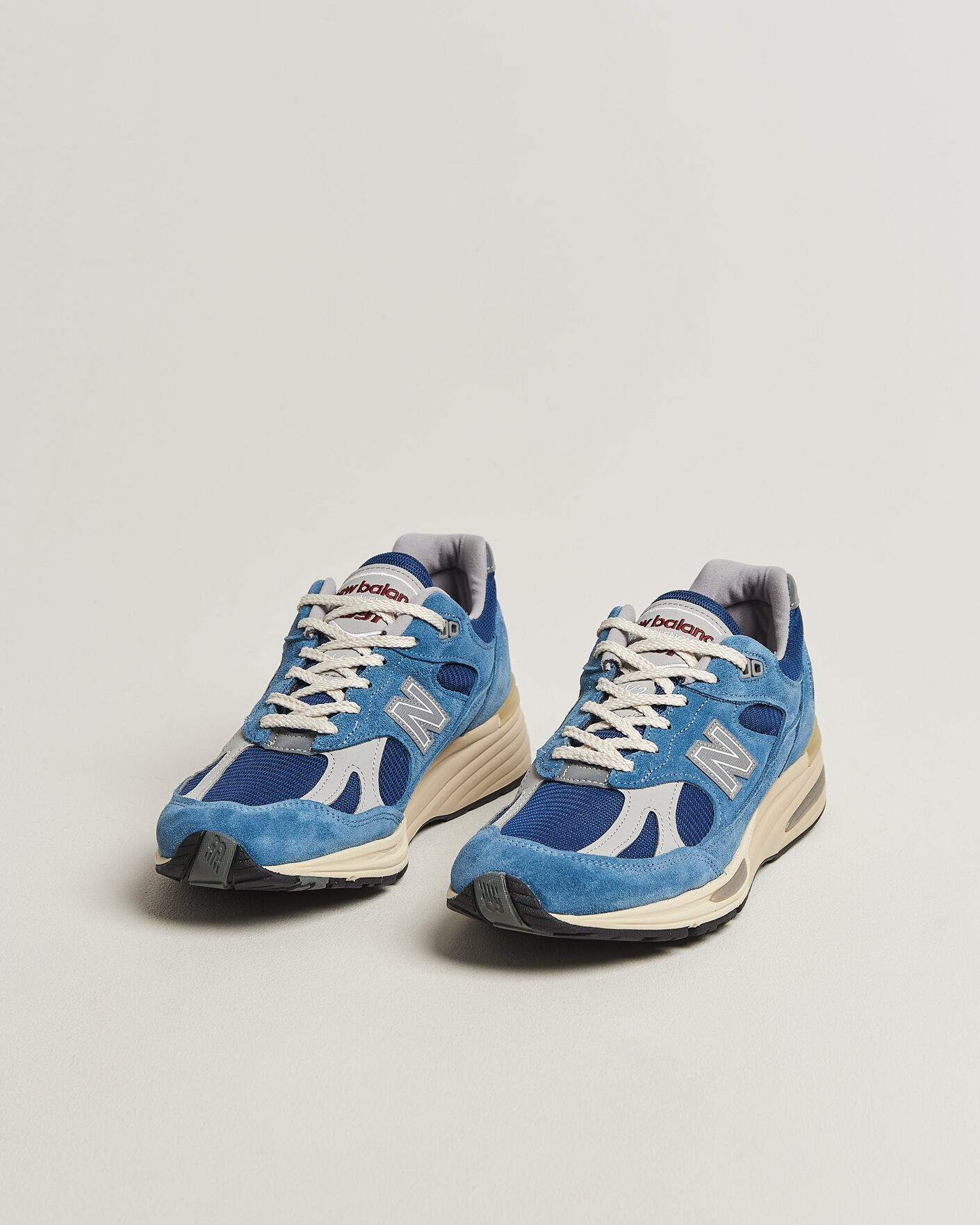 Uomini | Sneakers | New Balance Made In US & UK | New Balance Made in Made in UK 991v2 Vintage Sports Bluesteel