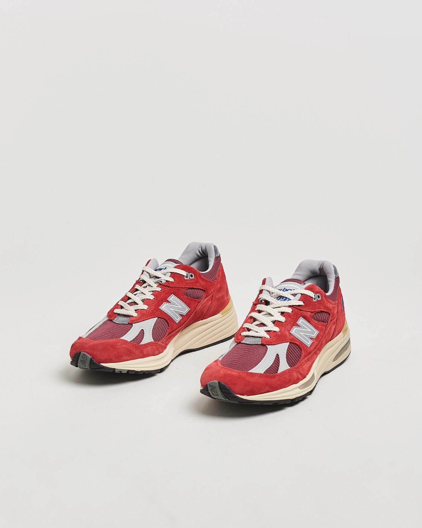 Uomini | Sneakers | New Balance Made In US & UK | New Balance Made in Made in UK 991v2 Vintage Sports Karanda Red