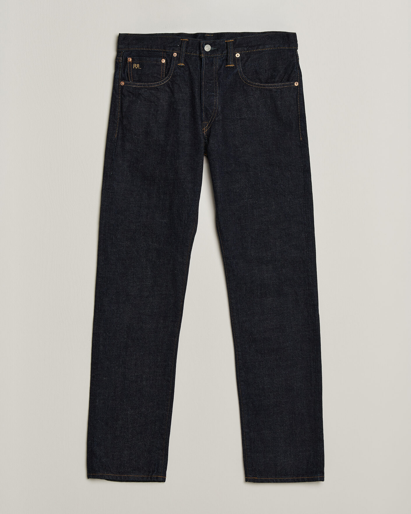 Uomini | Jeans | RRL | Slim Fit Selvedge Jeans East/West Rinse