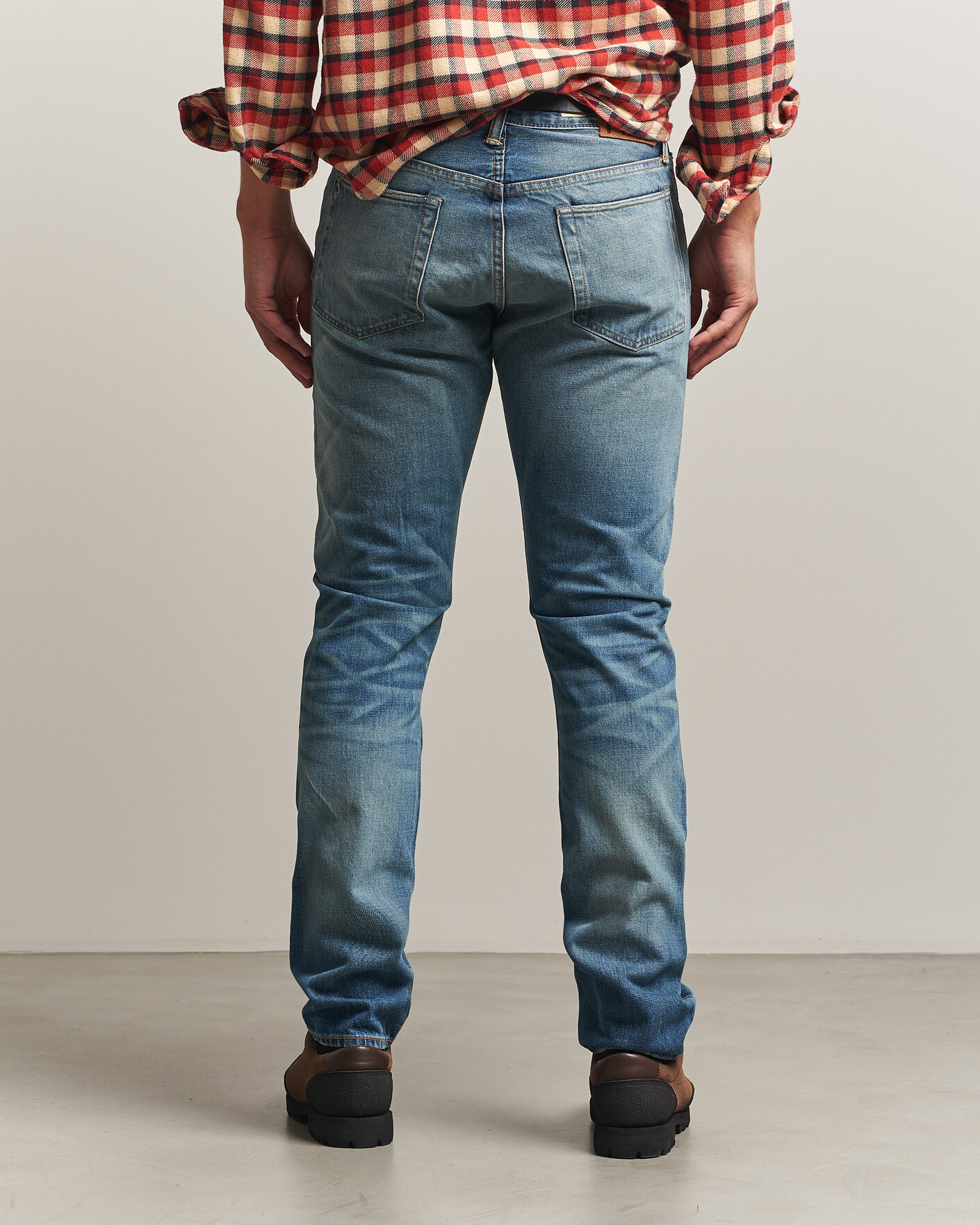 Uomini | Jeans | RRL | Slim Fit Selvedge Jeans Clearford Wash