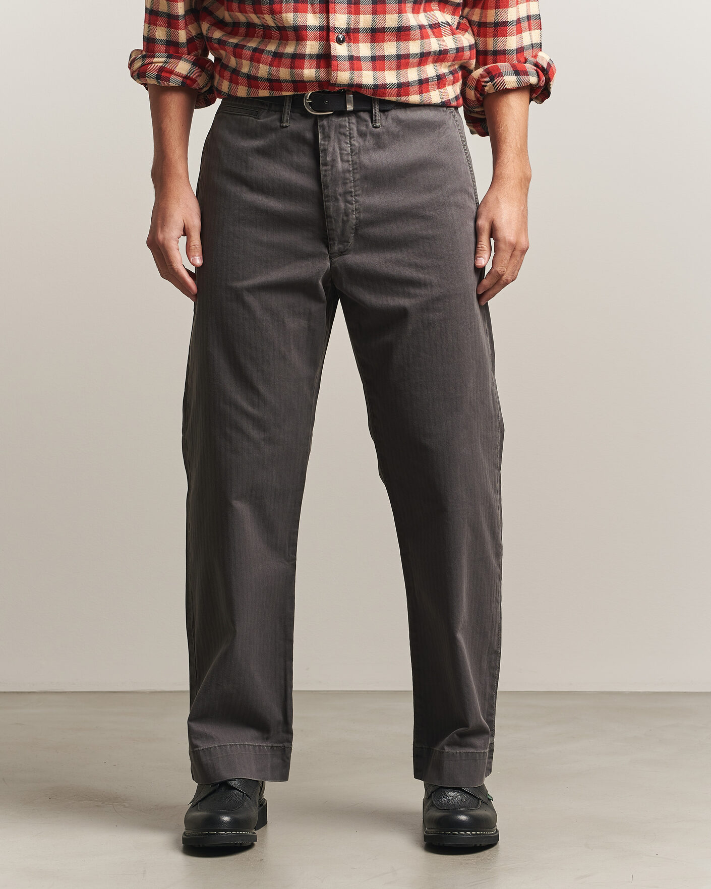 Uomini | Pantaloni | RRL | Field Chino Black