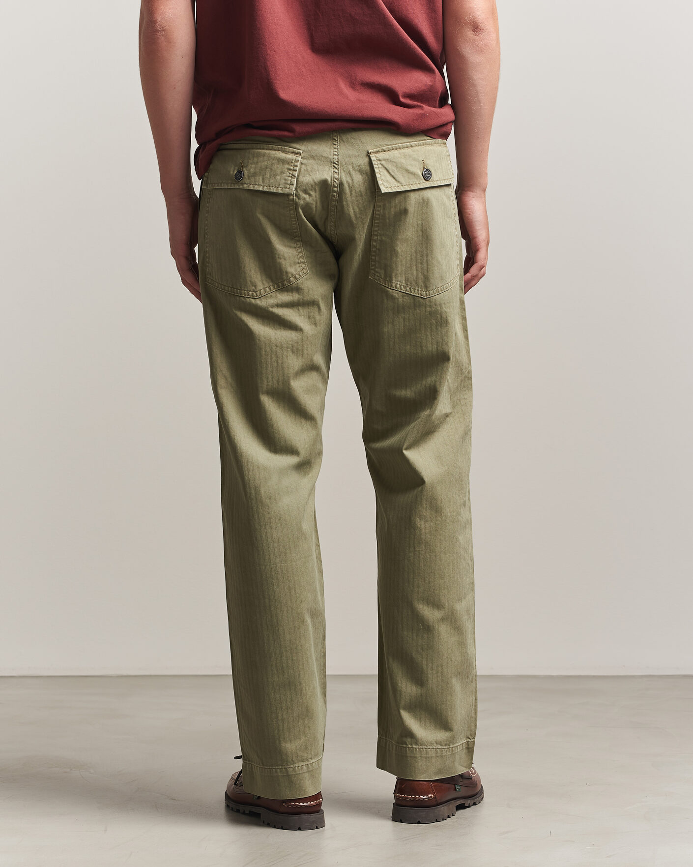 Uomini | Pantaloni | RRL | Army Utility Pants Brewster Green