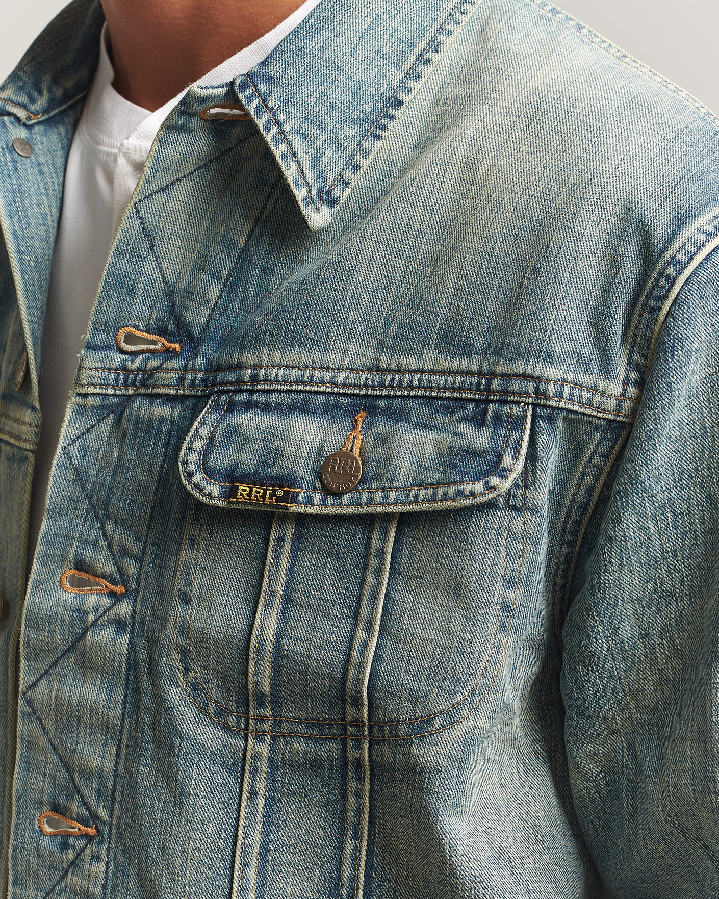 Uomini | Giacche | RRL | Lot 271 Denim Jacket Leeland Wash