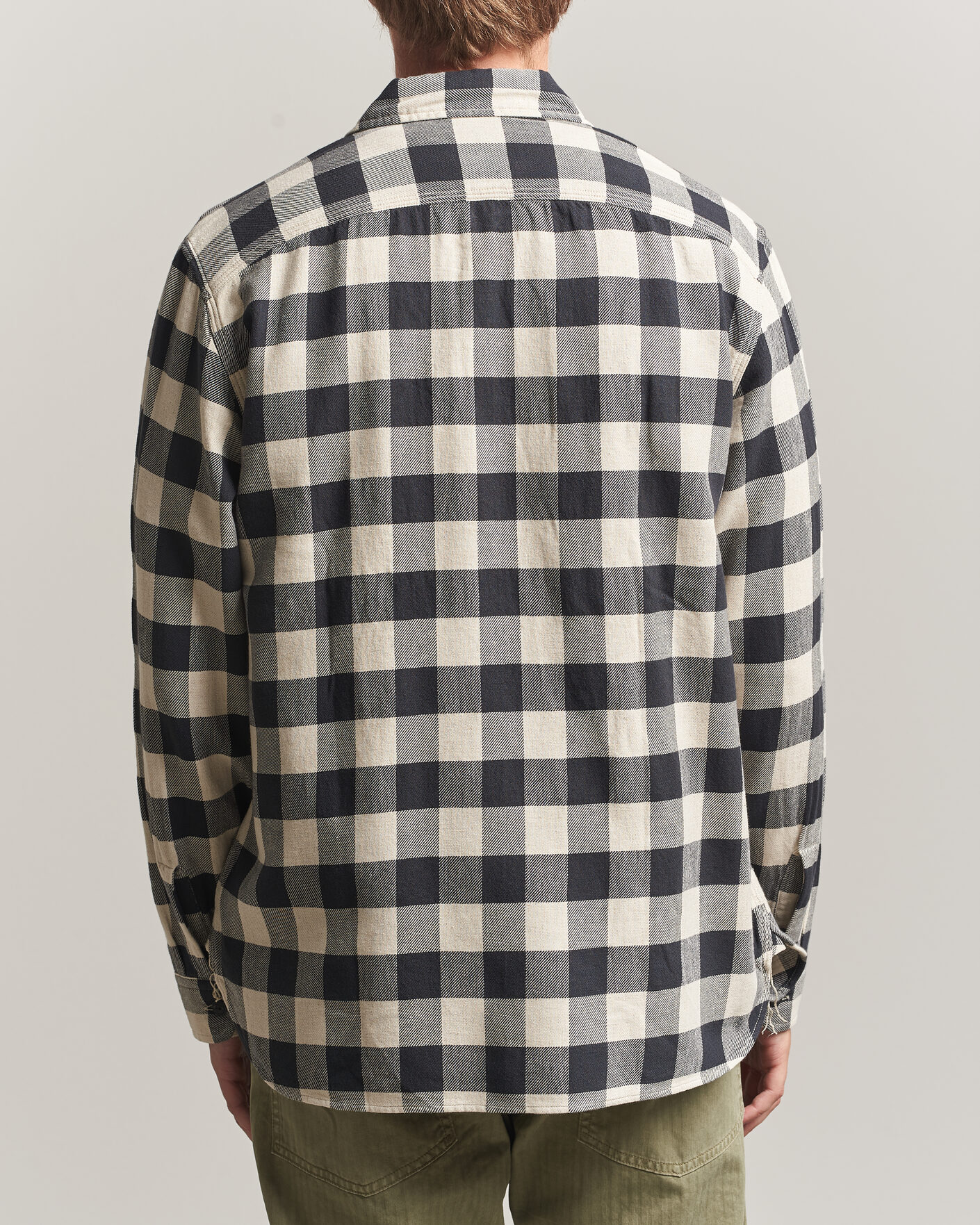 Uomini | Camicie | RRL | Matlock Plaid Shirt Black/Cream