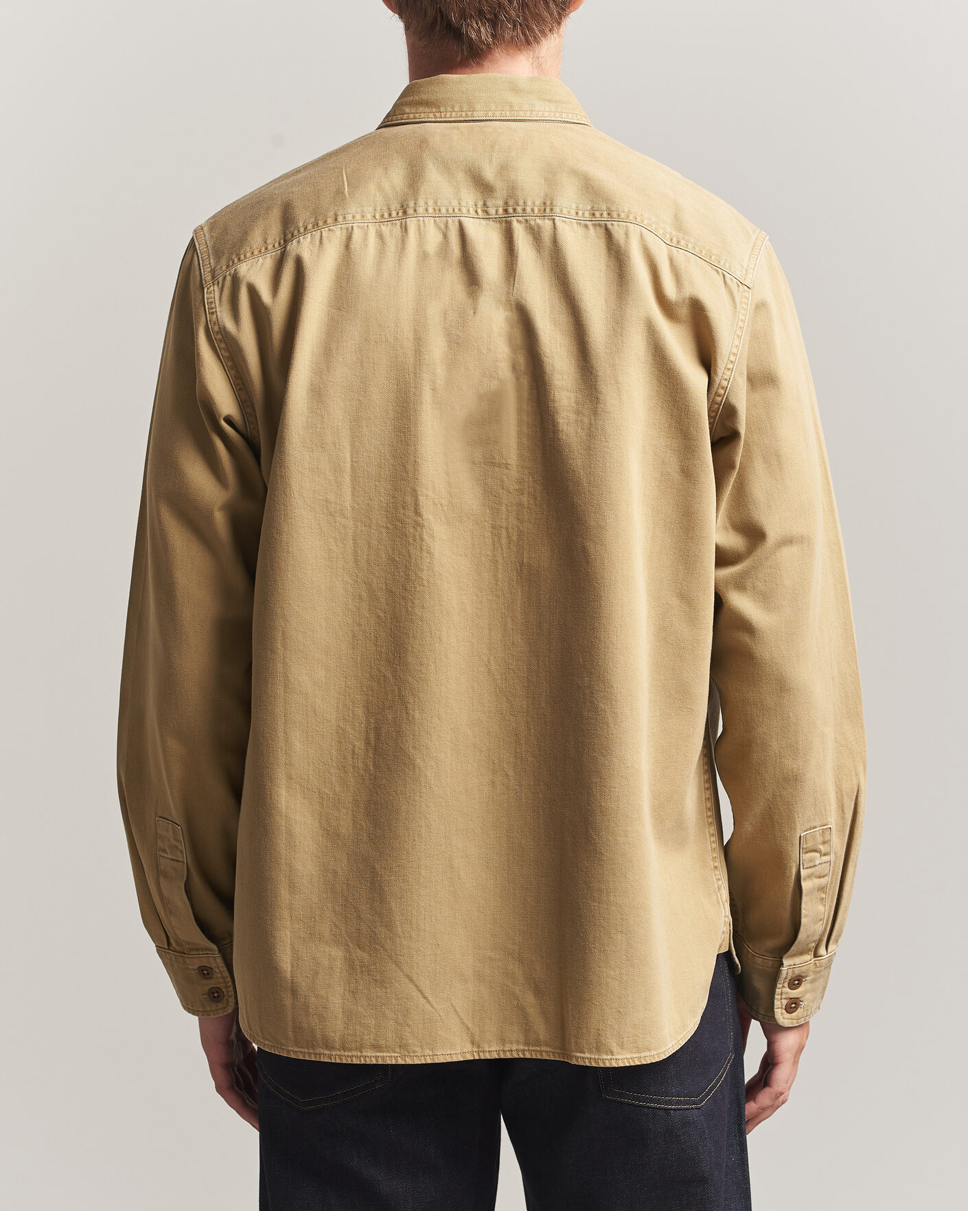 Uomini | Camicie | RRL | Officers Shirt Faded Tan