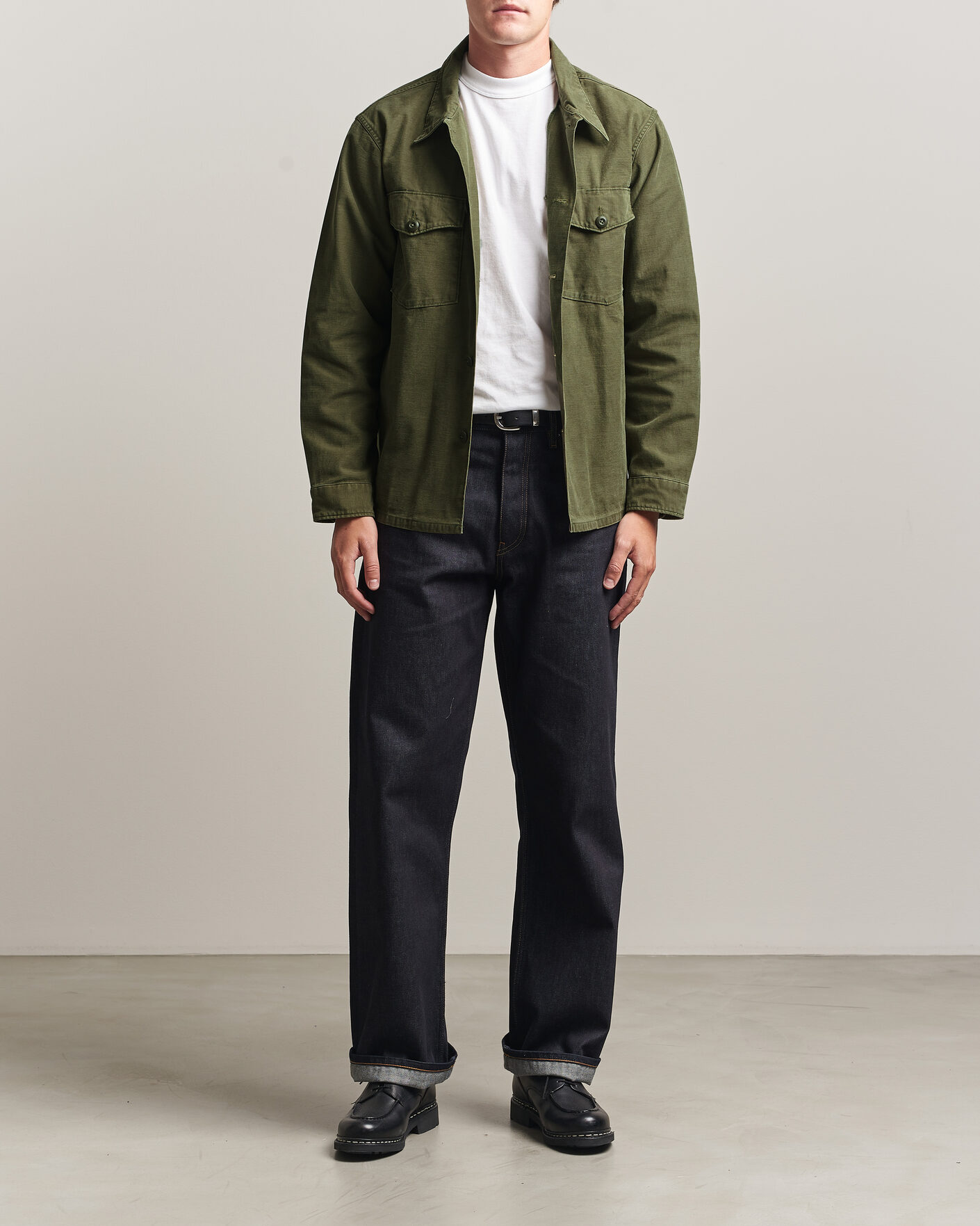 Uomini | Camicie | RRL | Regiment Overshirt Olive