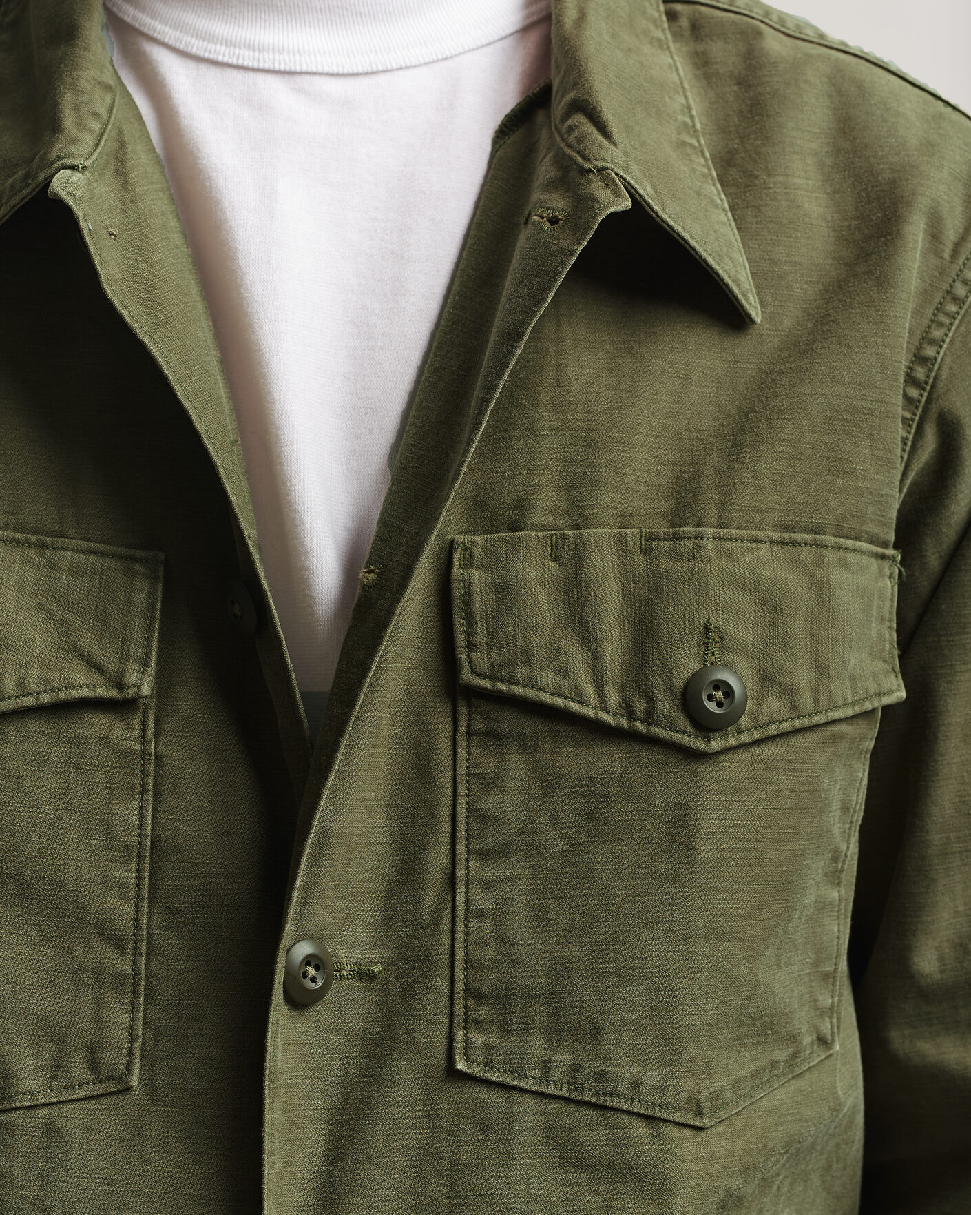Uomini | Camicie | RRL | Regiment Overshirt Olive
