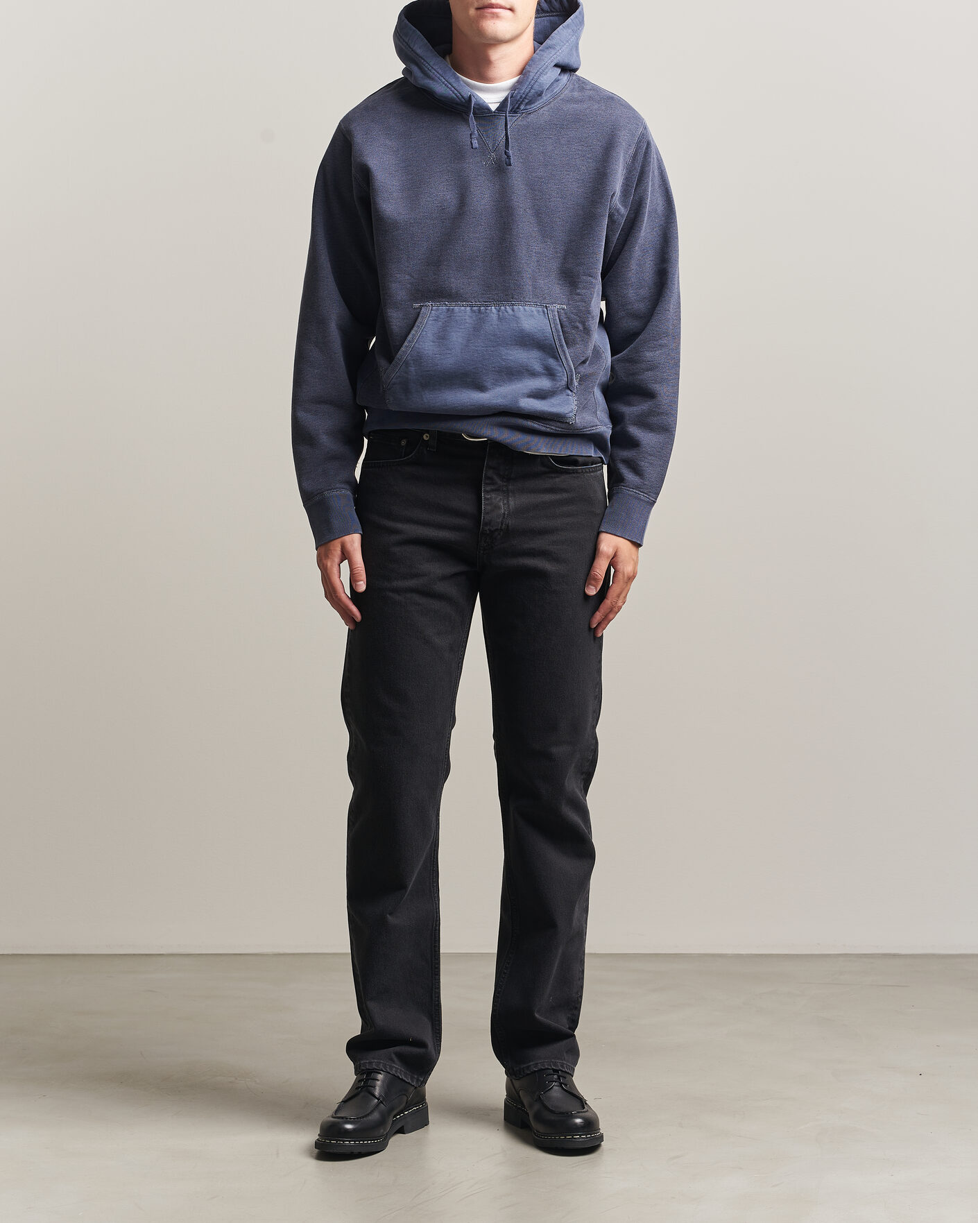 Uomini | Maglieria | RRL | Hooded Sweatshirt Navy
