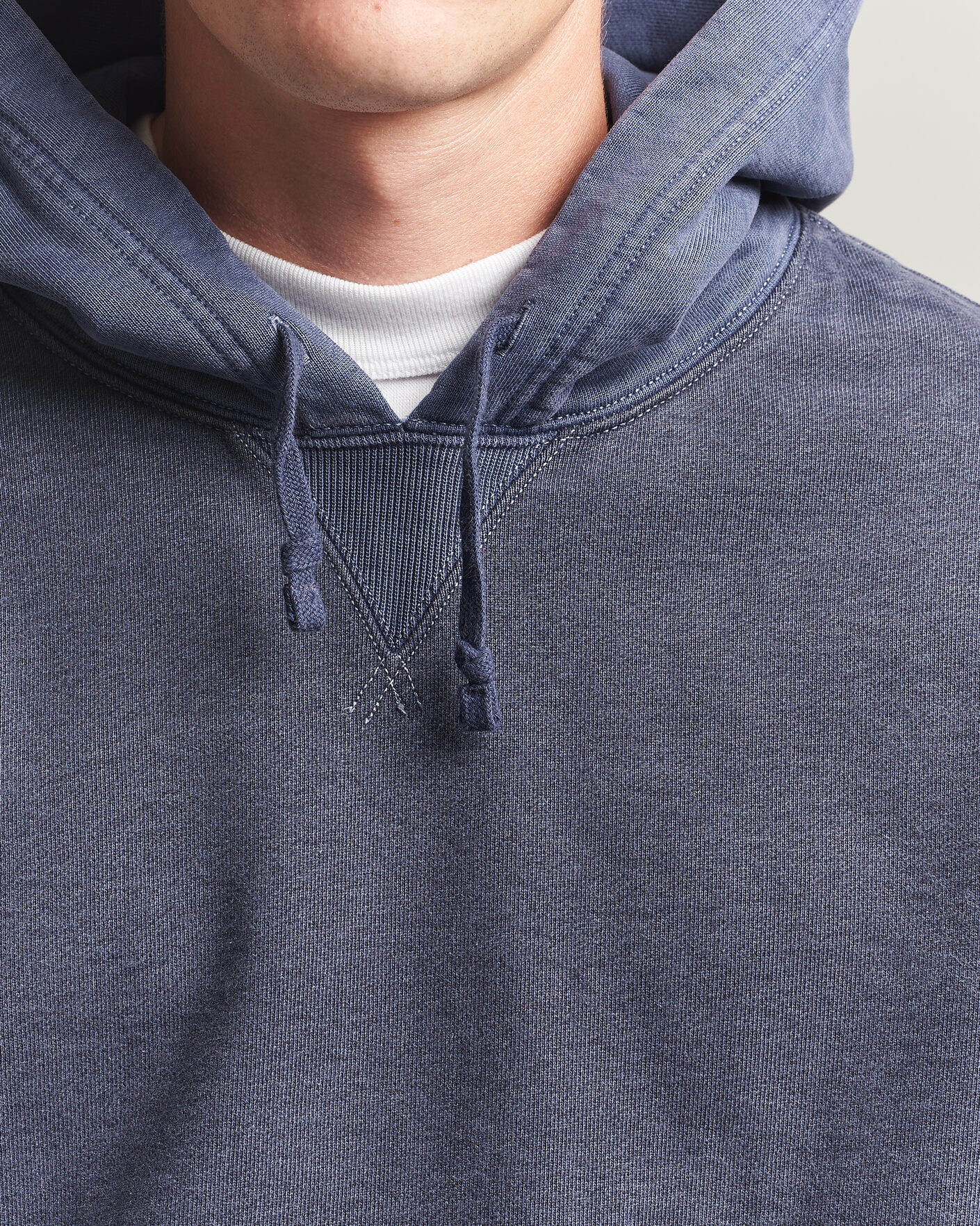 Uomini | Maglieria | RRL | Hooded Sweatshirt Navy