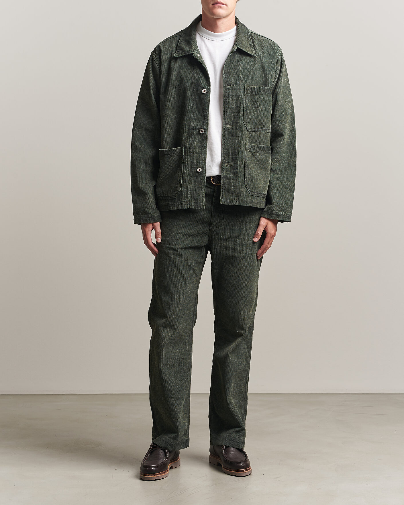 Uomini | Giacche | RRL | Empire Shirt Jacket Vintage Grey