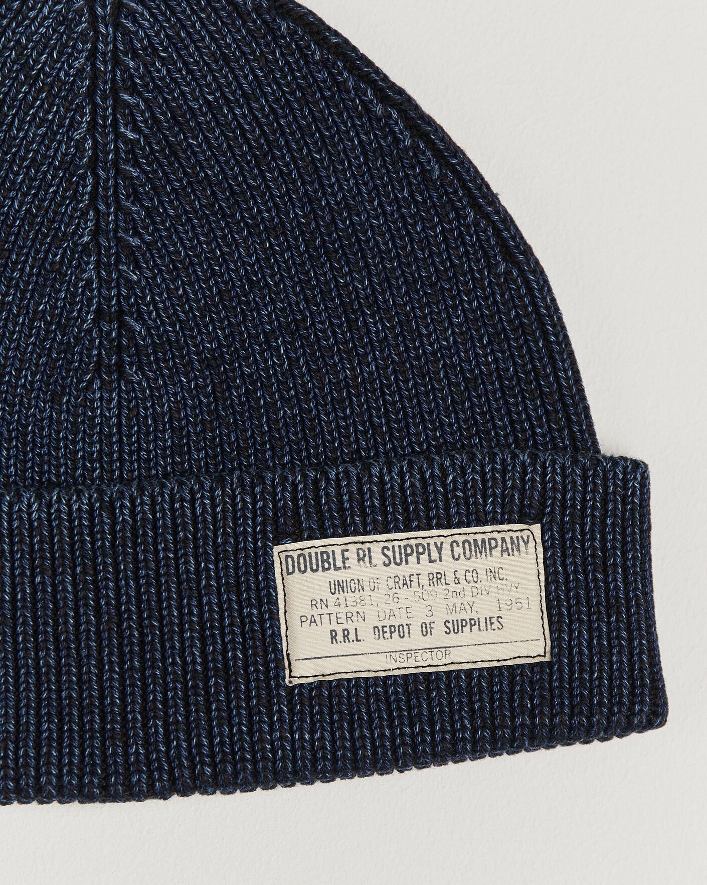 Uomini | Berretti | RRL | Watch Cap Midnight Blue