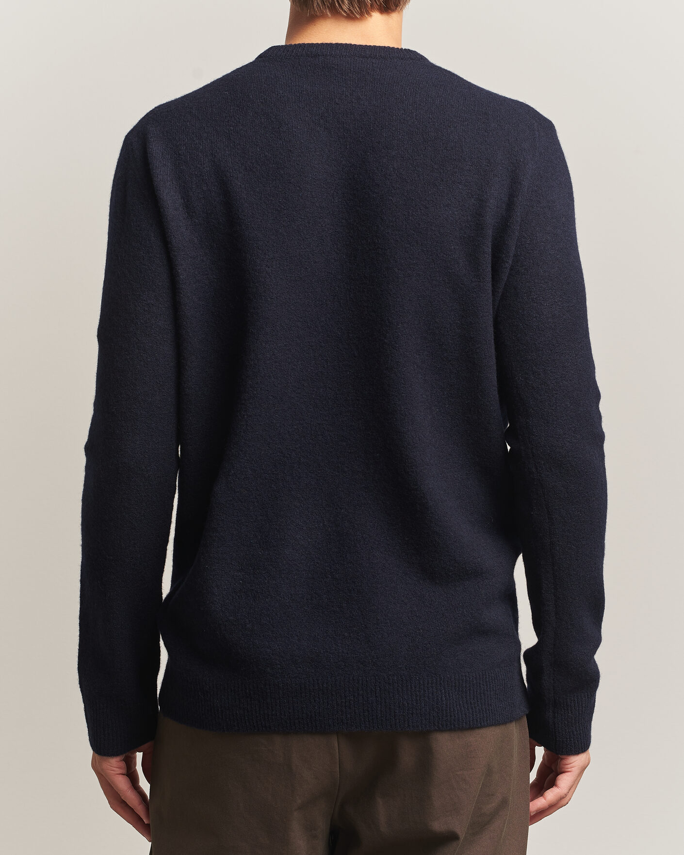 Uomini | Maglieria | Altea | Cloud Cashmere Blend Sweater Navy