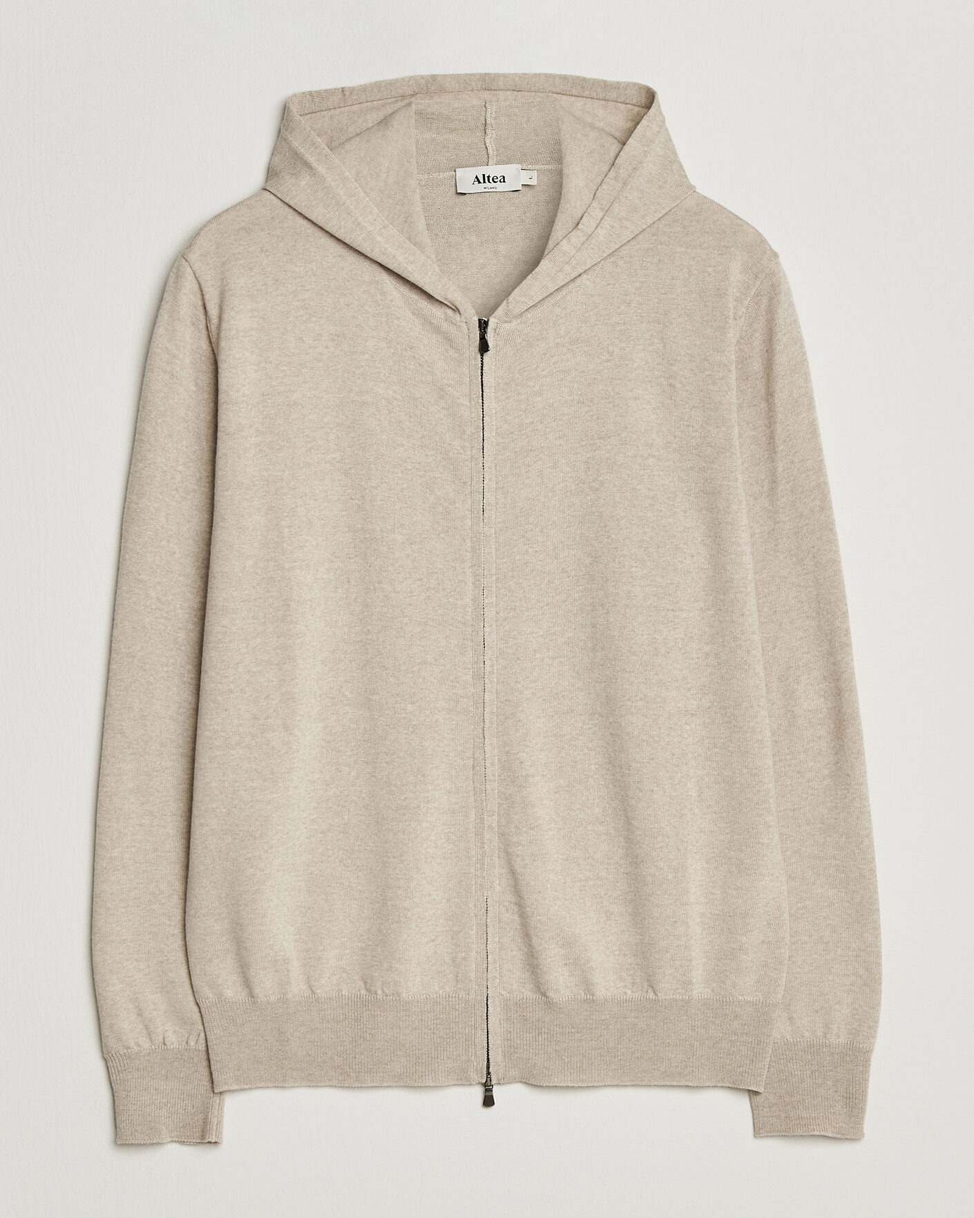 Uomini | Maglieria | Altea | Merino Wool Cardigan Beige