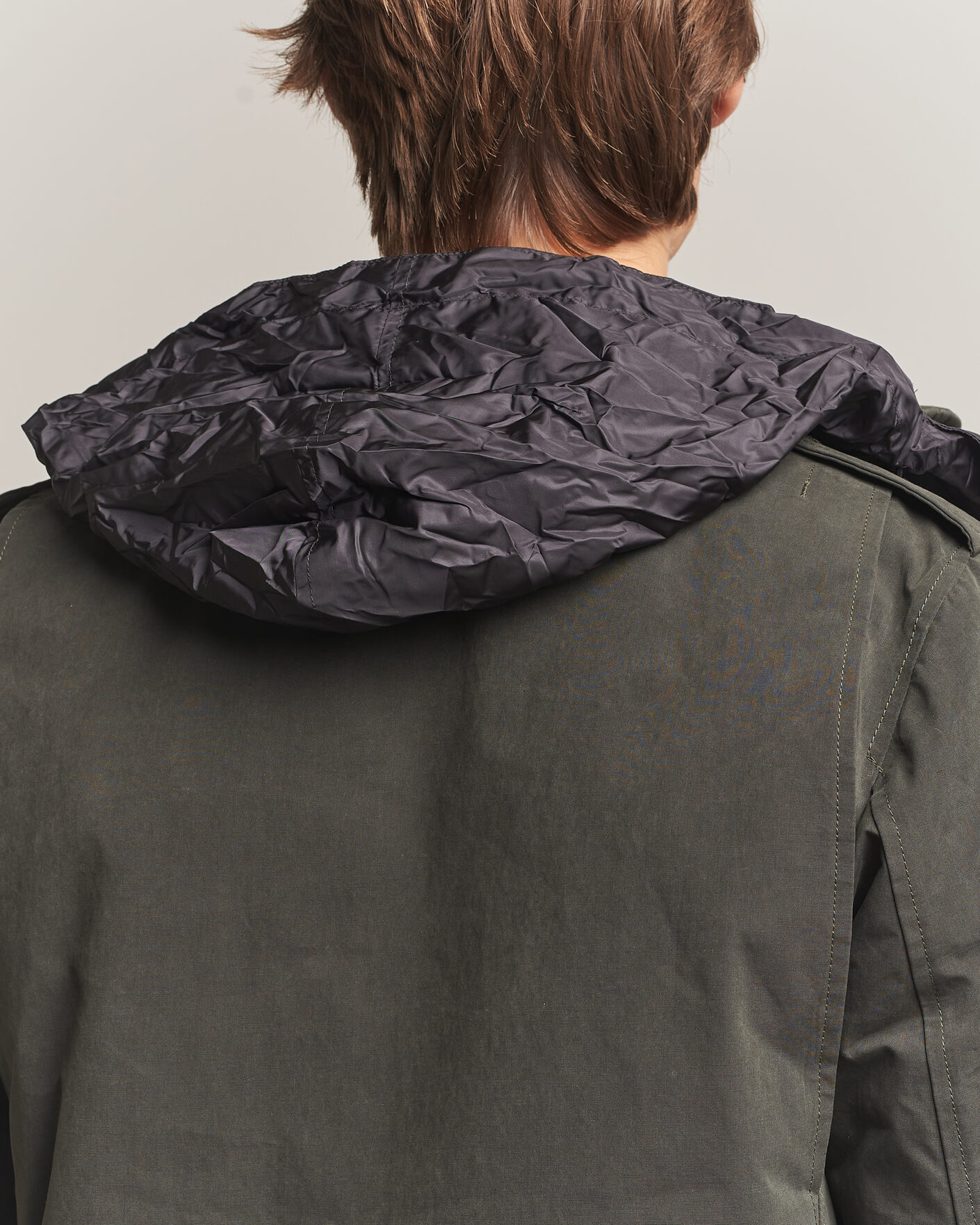 Uomini | Giacche | Aspesi | Lined Cotton Field Jacket Grey