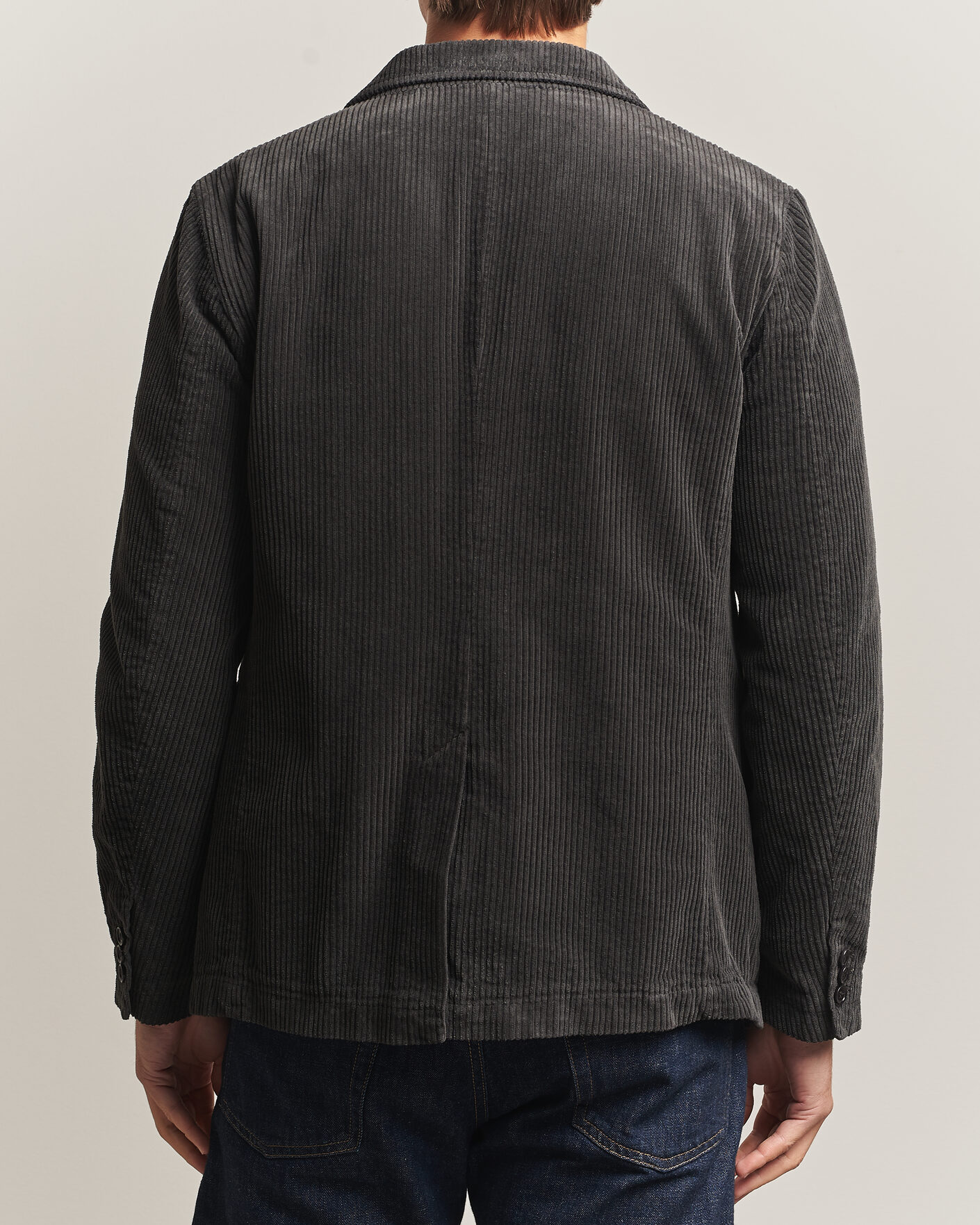 Uomini | Blazers | Aspesi | Corduroy Blazer Dark Brown