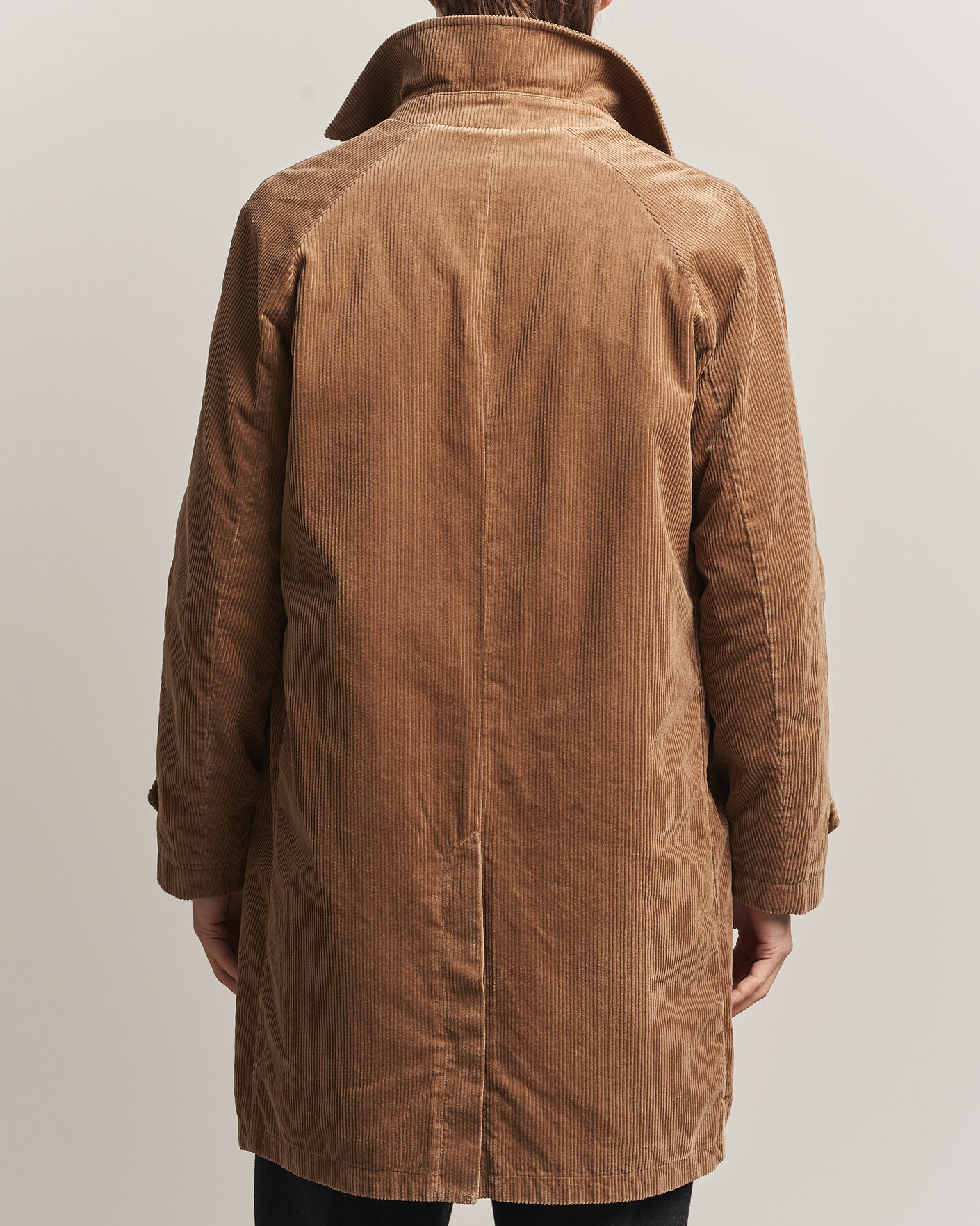 Uomini | Giacche | Aspesi | Corduroy Raglan Coat Beige