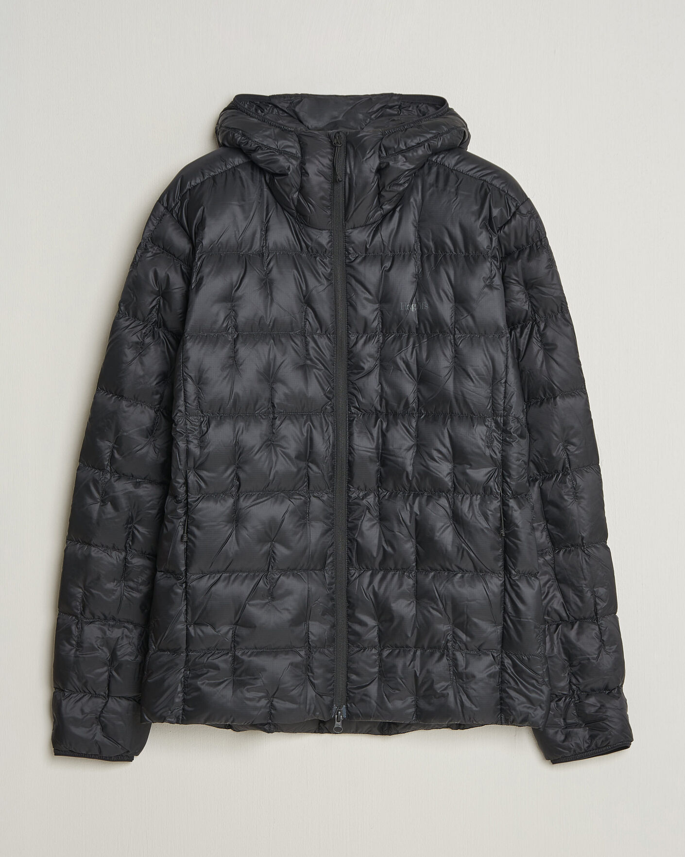 Uomini | Giacche | Haglöfs | Hede Down Hood Jacket True Black