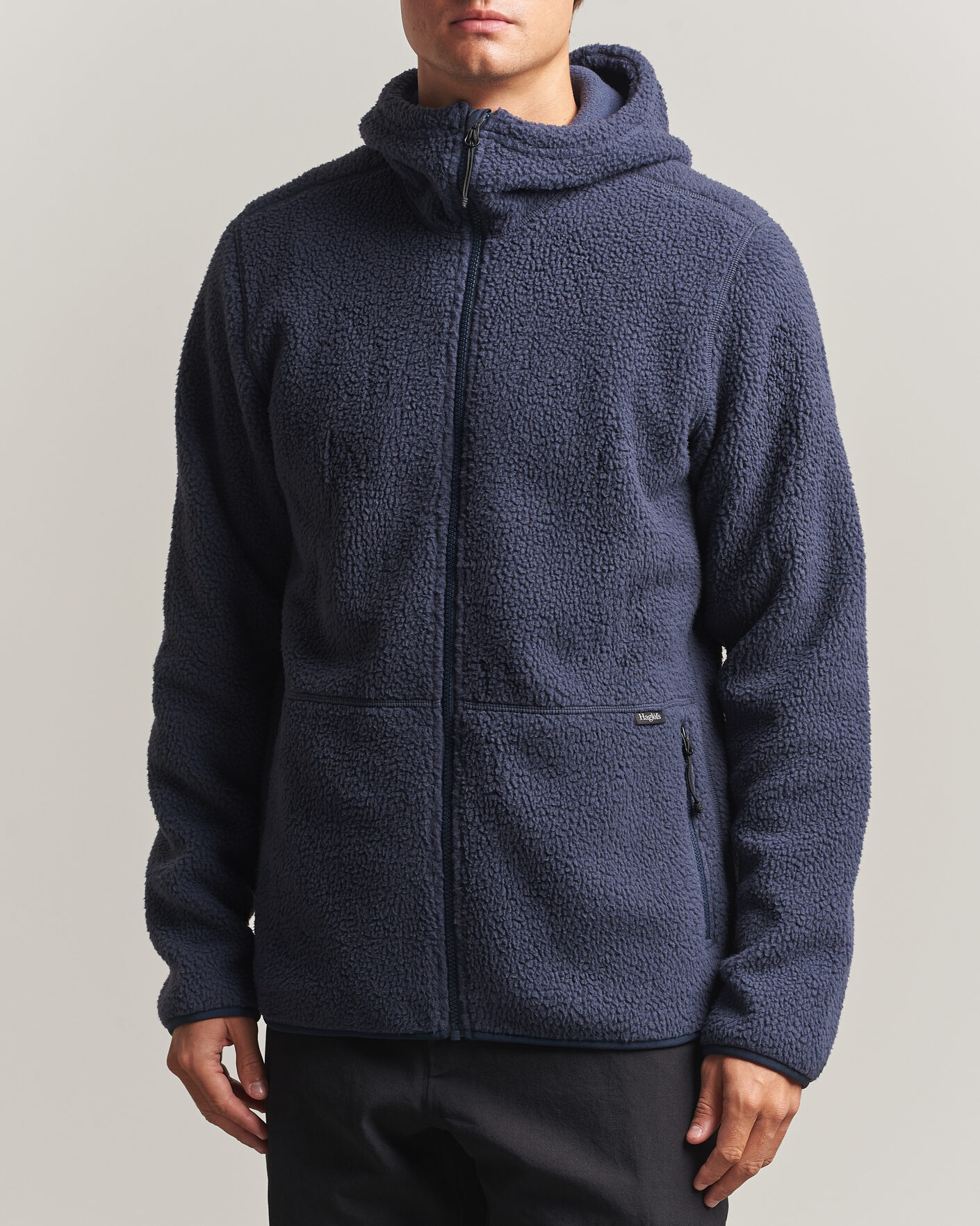 Uomini | Maglieria | Haglöfs | Funäs Pile Hood Tarn Blue