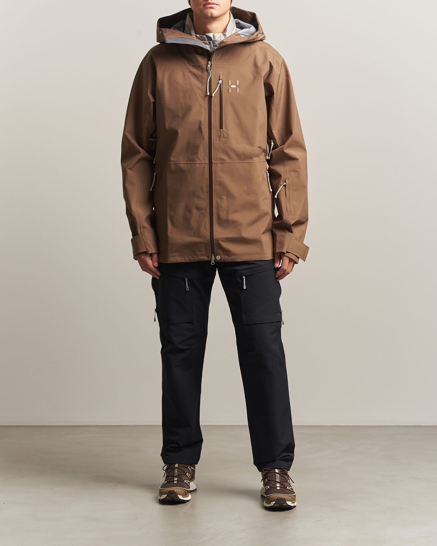 Uomini | Giacche | Haglöfs | Alper Proof 3L Jacket Teak Brown