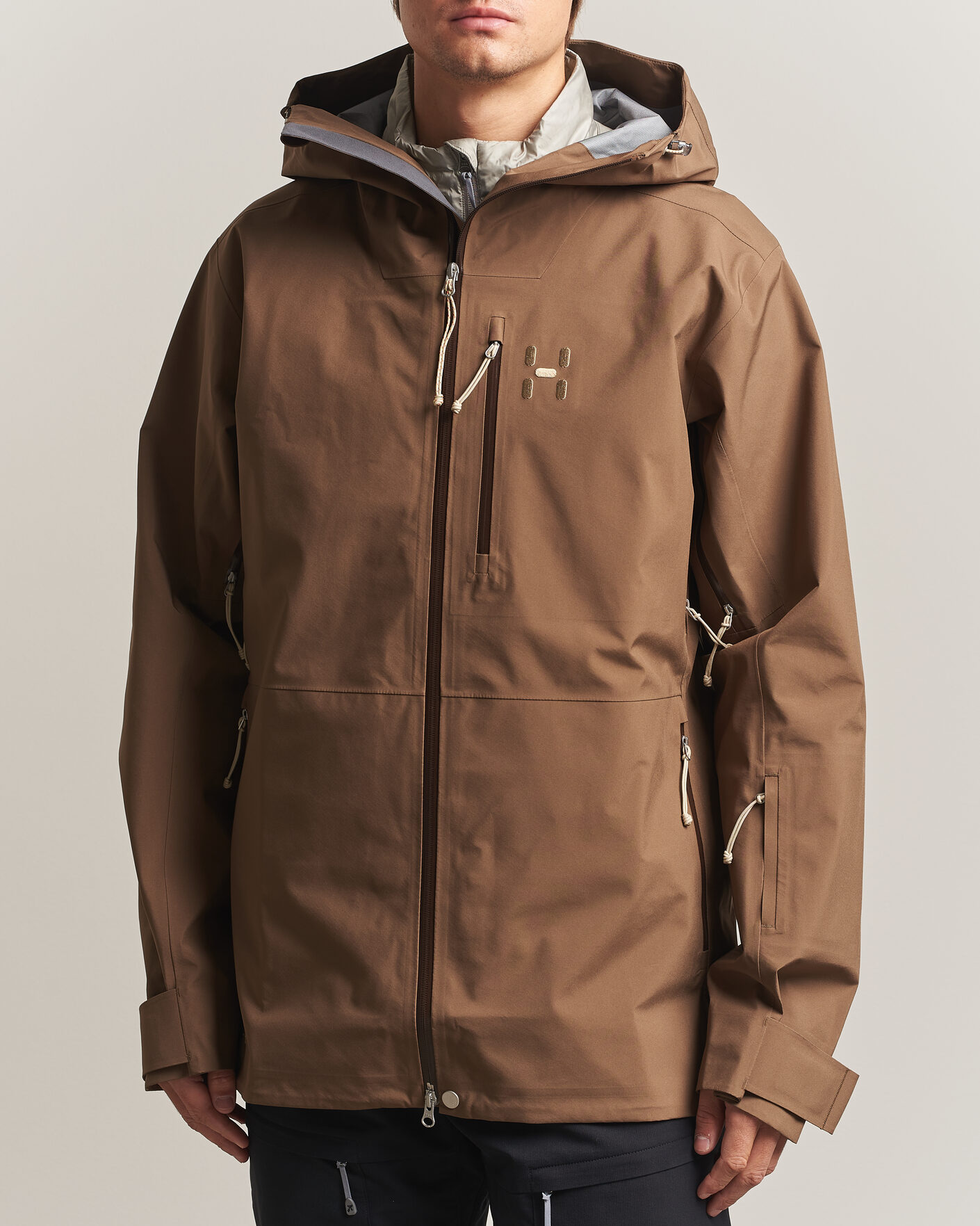Uomini | Giacche | Haglöfs | Alper Proof 3L Jacket Teak Brown