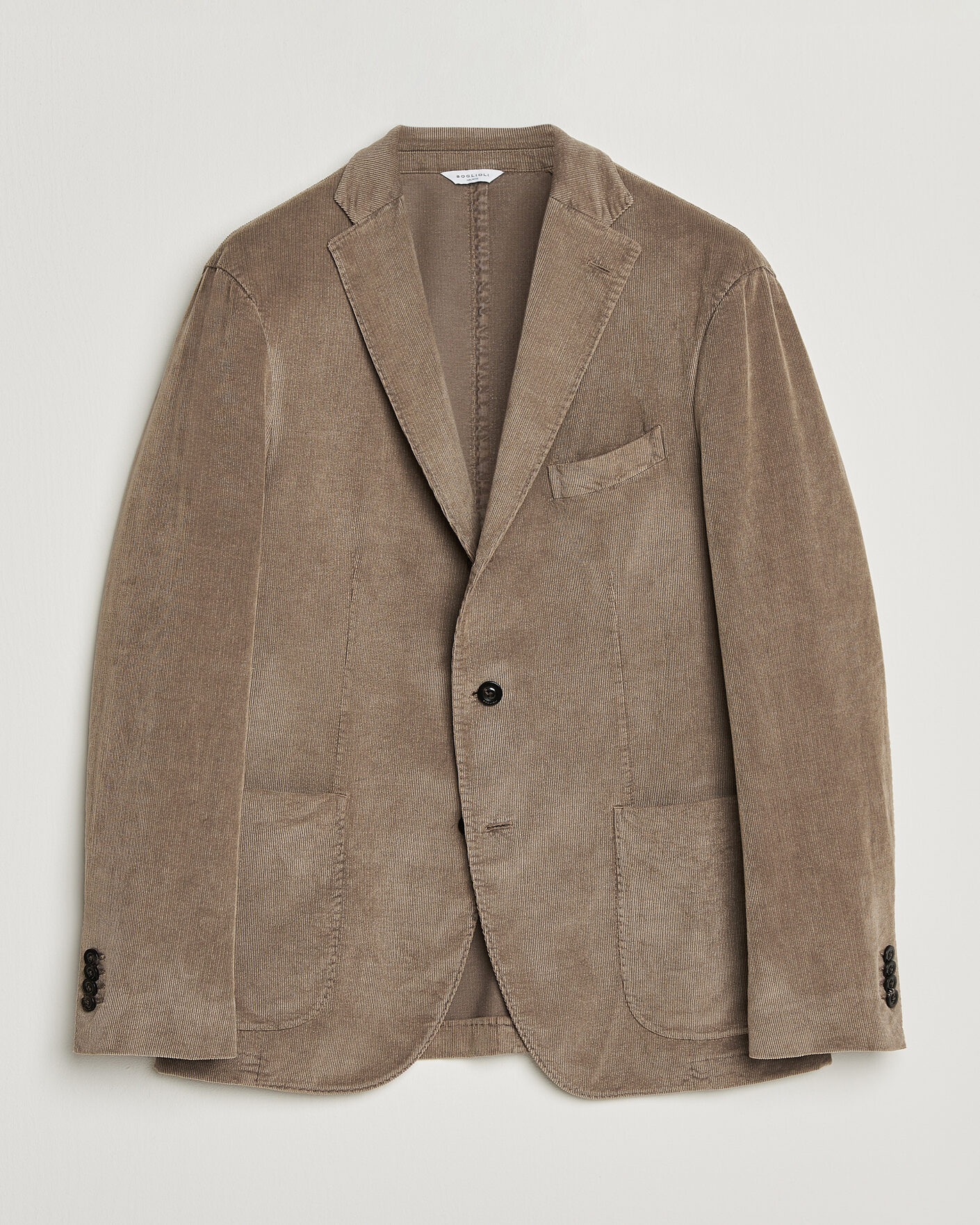 Uomini | Blazers | Boglioli | K Jacket Corduroy Blazer Taupe