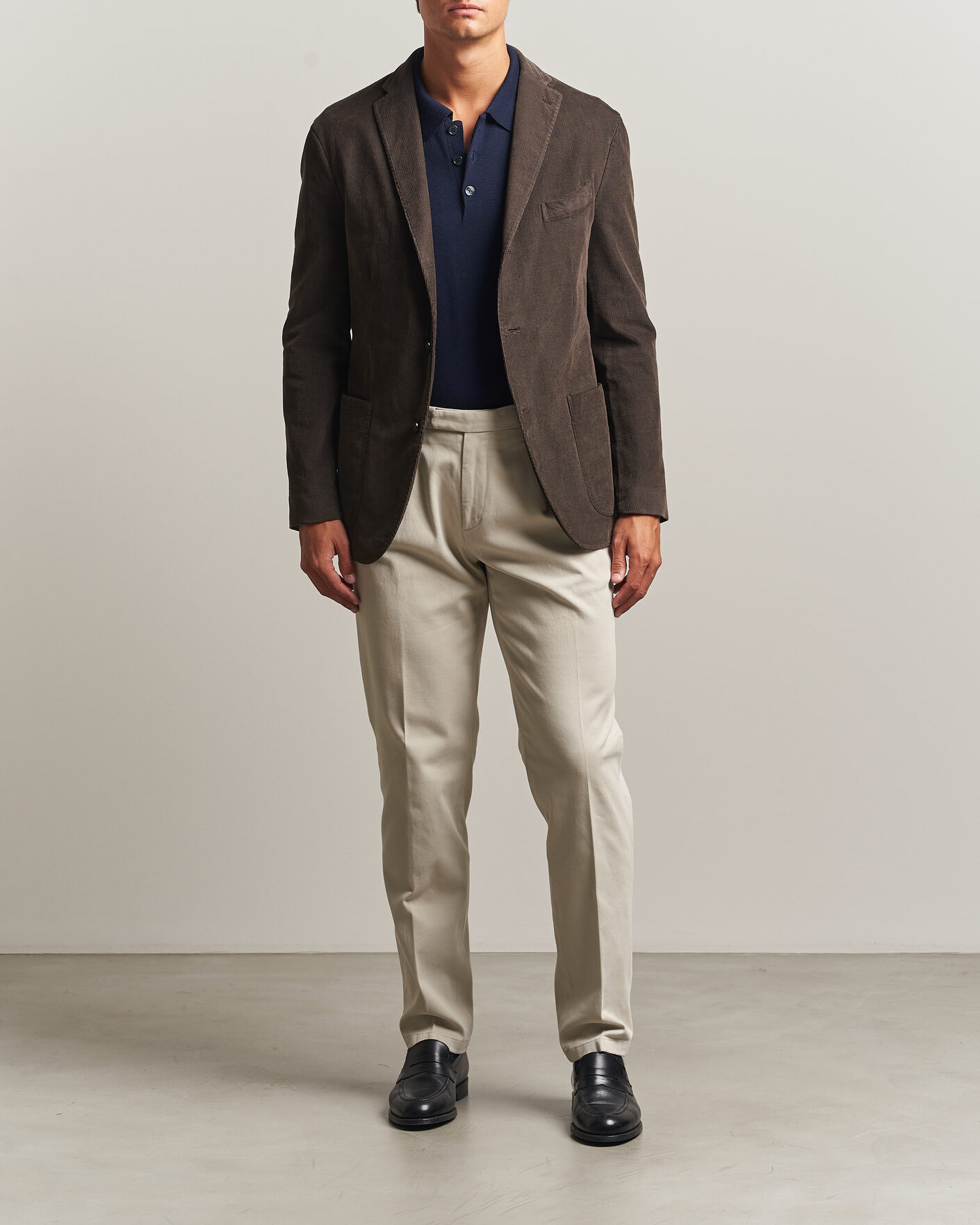 Uomini | Blazers | Boglioli | K Jacket Corduroy Blazer Dark Brown