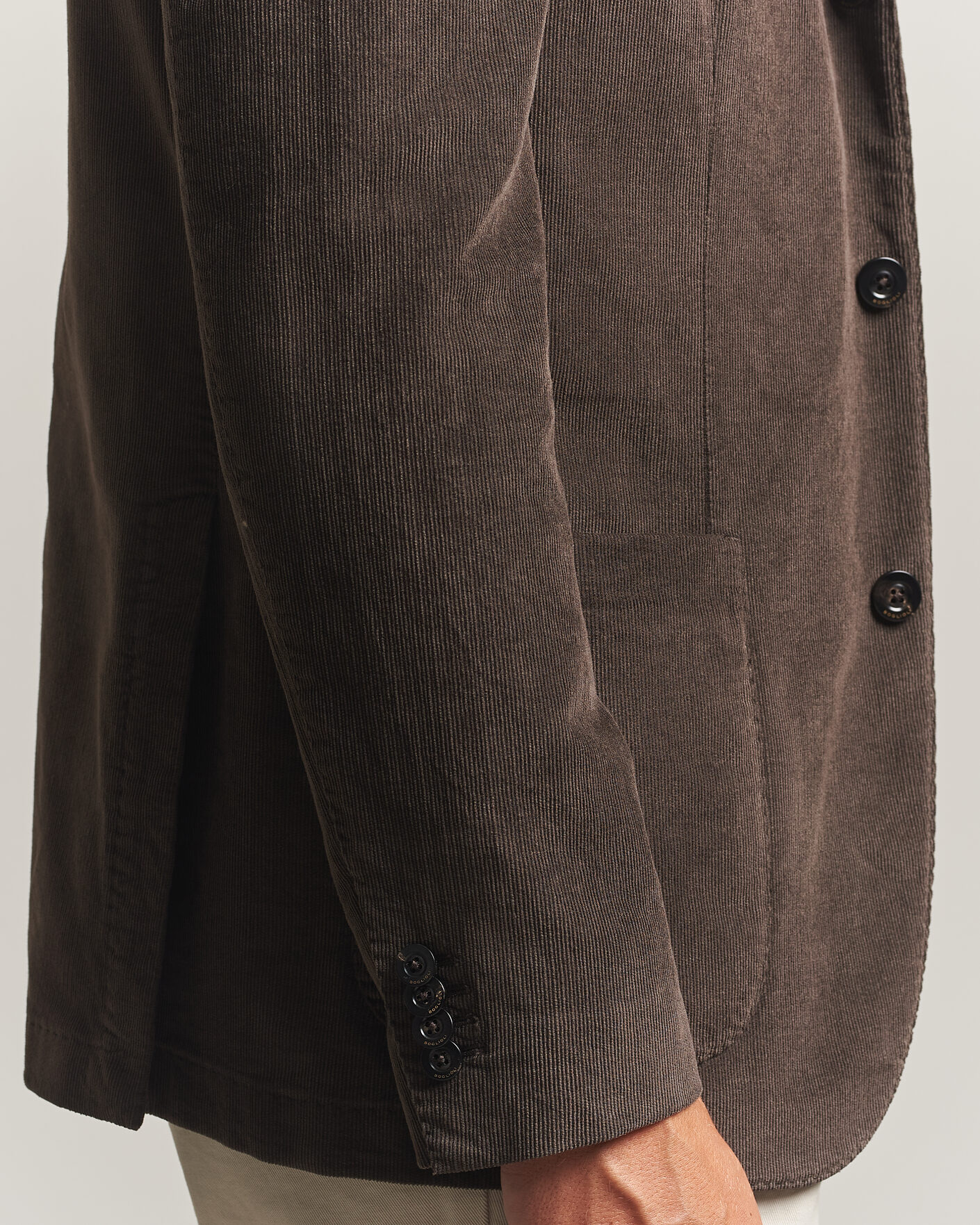 Uomini | Blazers | Boglioli | K Jacket Corduroy Blazer Dark Brown