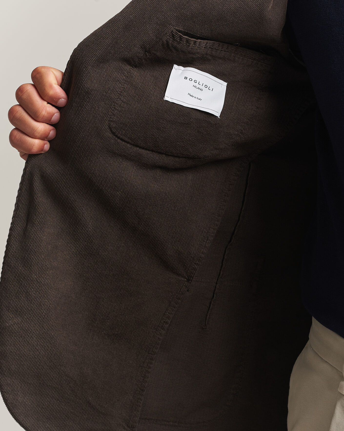 Uomini | Blazers | Boglioli | K Jacket Corduroy Blazer Dark Brown