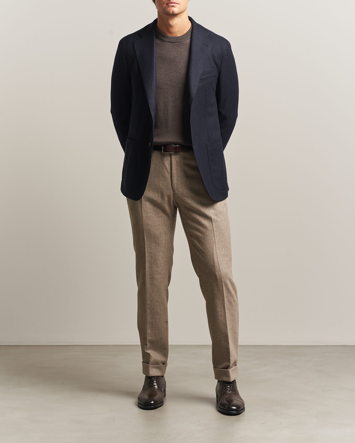 Uomini | Blazers | Caruso | Aida Wool/Cashmere Blazer Navy