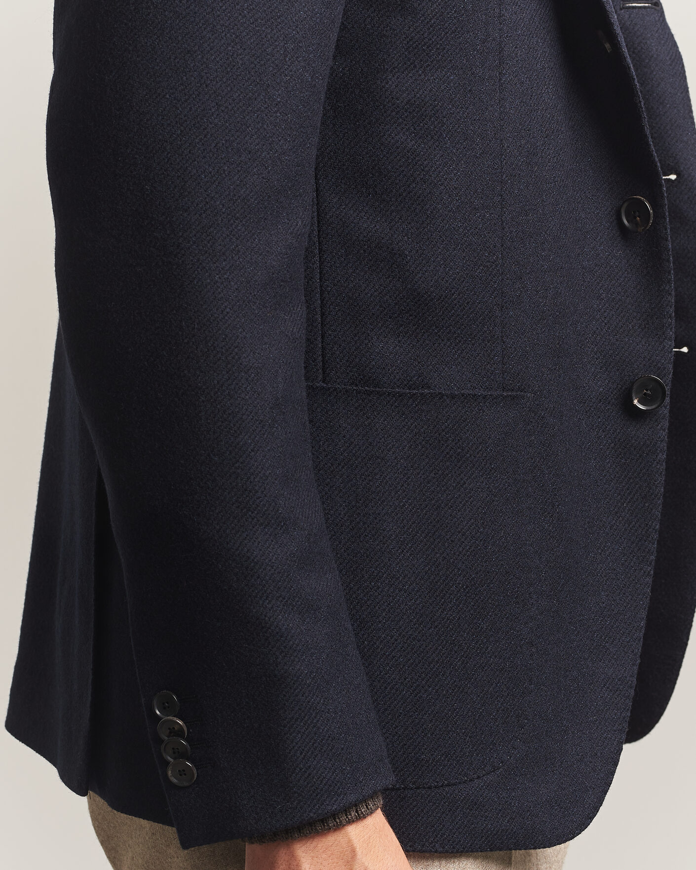 Uomini | Blazers | Caruso | Aida Wool/Cashmere Blazer Navy
