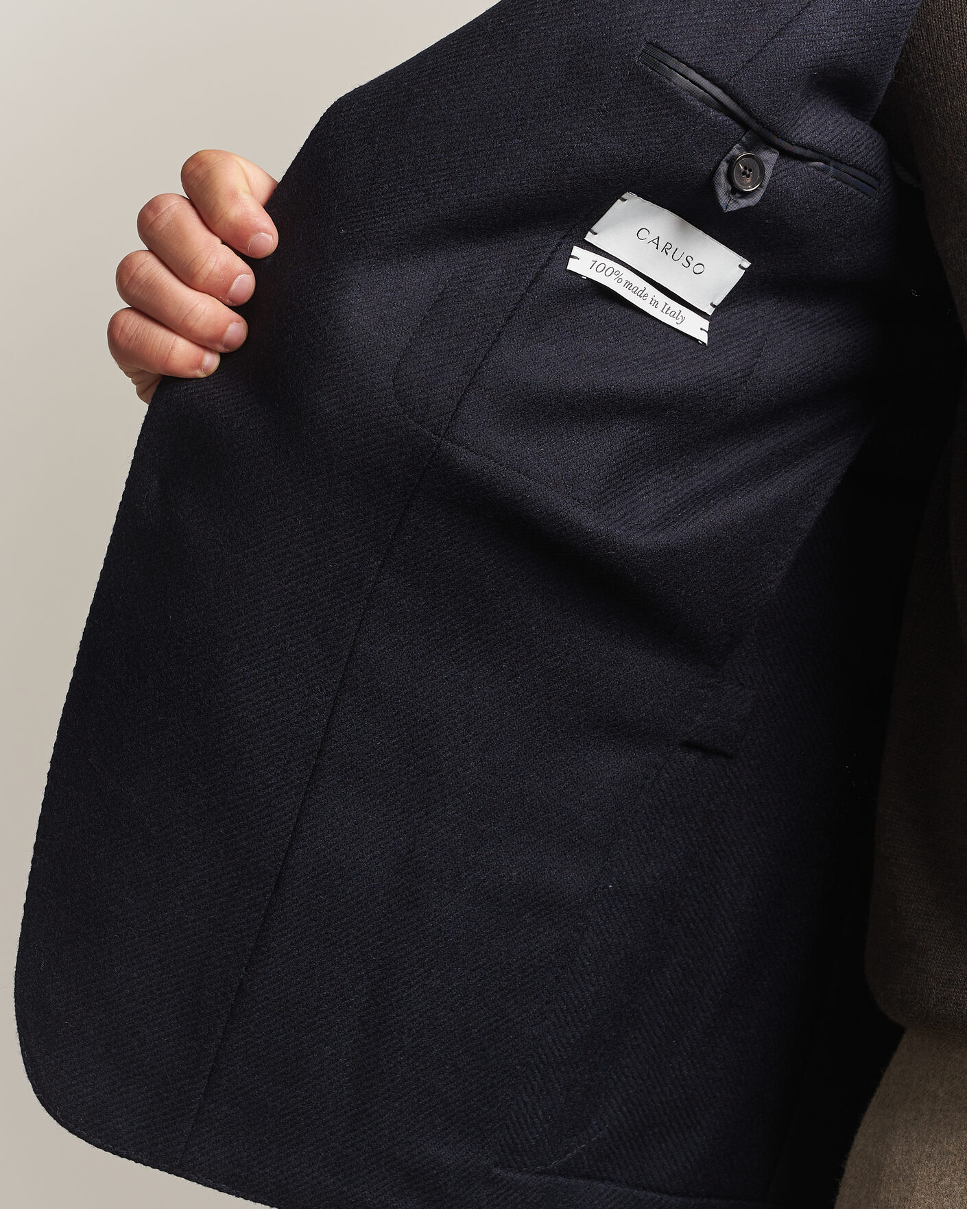 Uomini | Blazers | Caruso | Aida Wool/Cashmere Blazer Navy