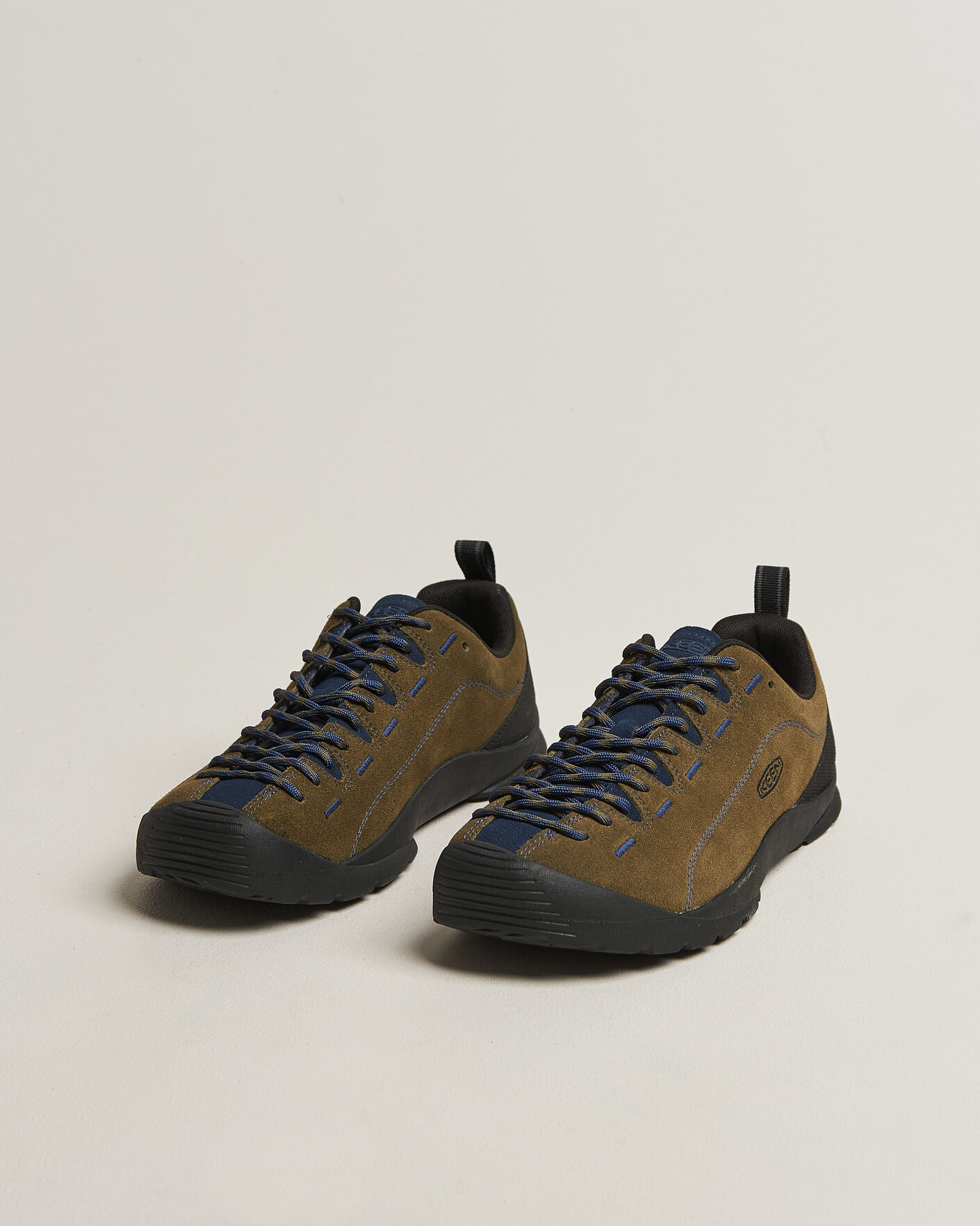 Uomini | Sneakers da trail | KEEN | Jasper Suede Sneaker Dark Olive